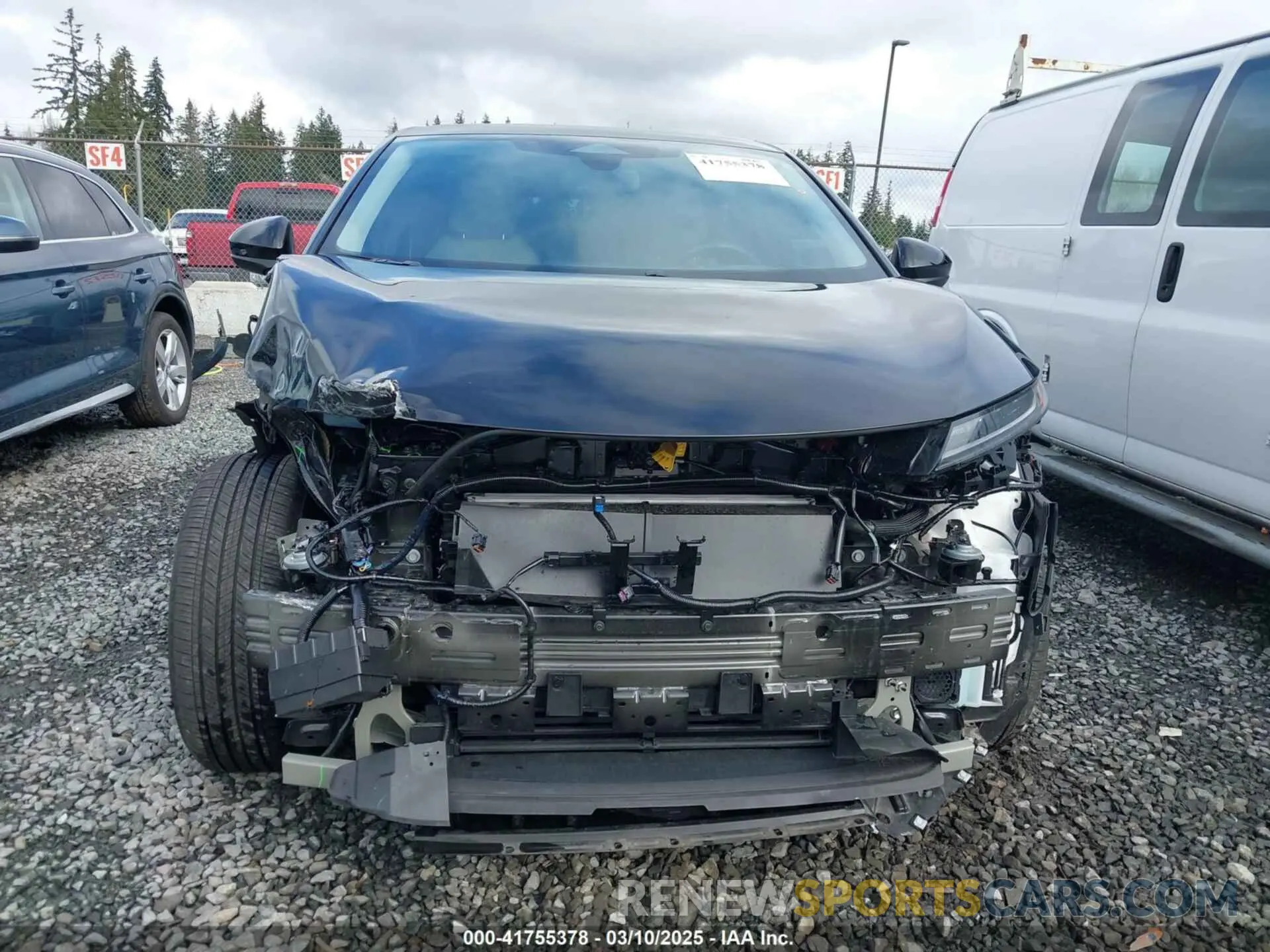 13 Фотография поврежденного автомобиля JN1AF0BA4RM435525 NISSAN ARIYA 2024