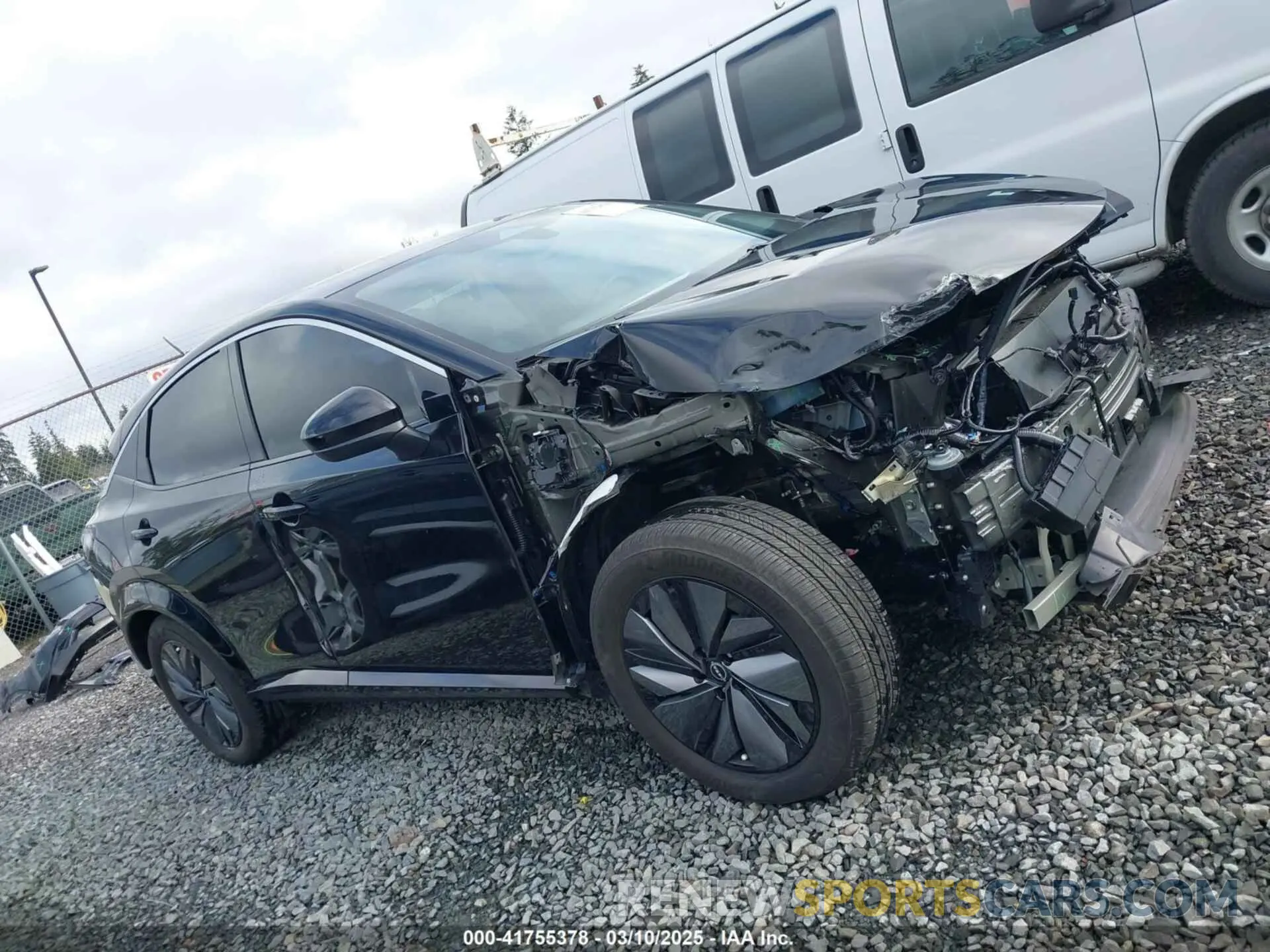 14 Фотография поврежденного автомобиля JN1AF0BA4RM435525 NISSAN ARIYA 2024