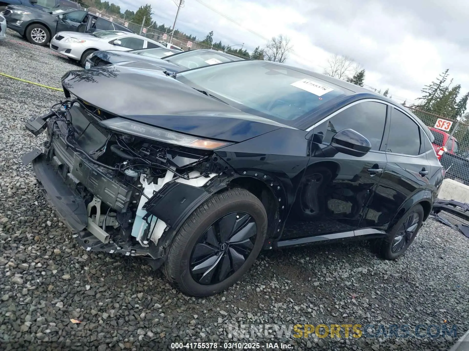 15 Фотография поврежденного автомобиля JN1AF0BA4RM435525 NISSAN ARIYA 2024