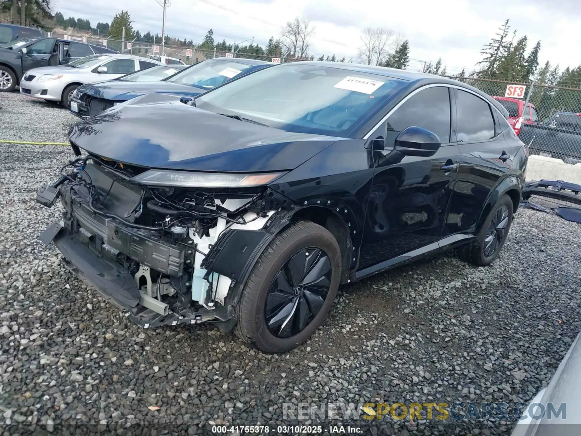 2 Фотография поврежденного автомобиля JN1AF0BA4RM435525 NISSAN ARIYA 2024