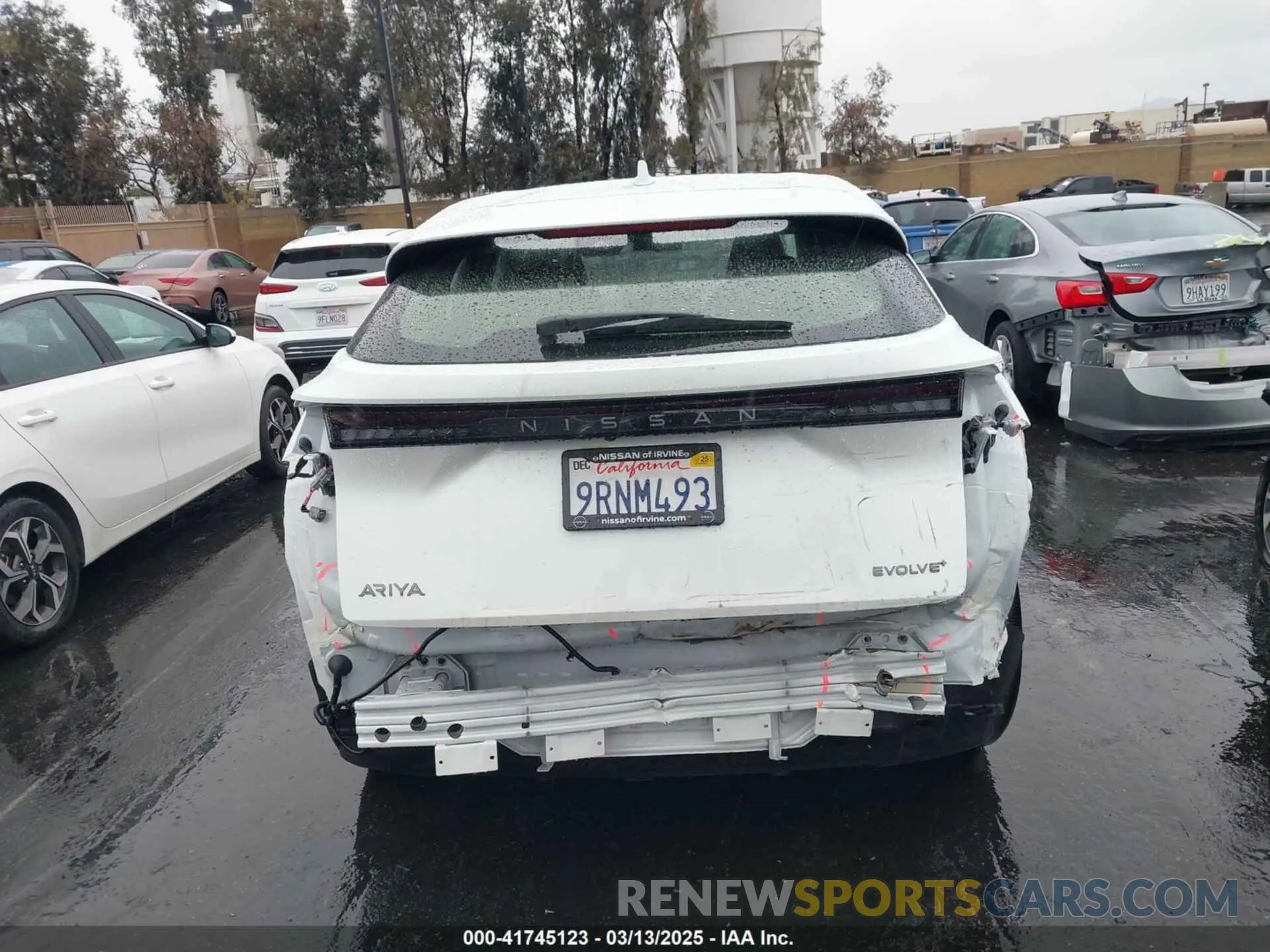17 Photograph of a damaged car JN1BF0BAXRM435453 NISSAN ARIYA 2024