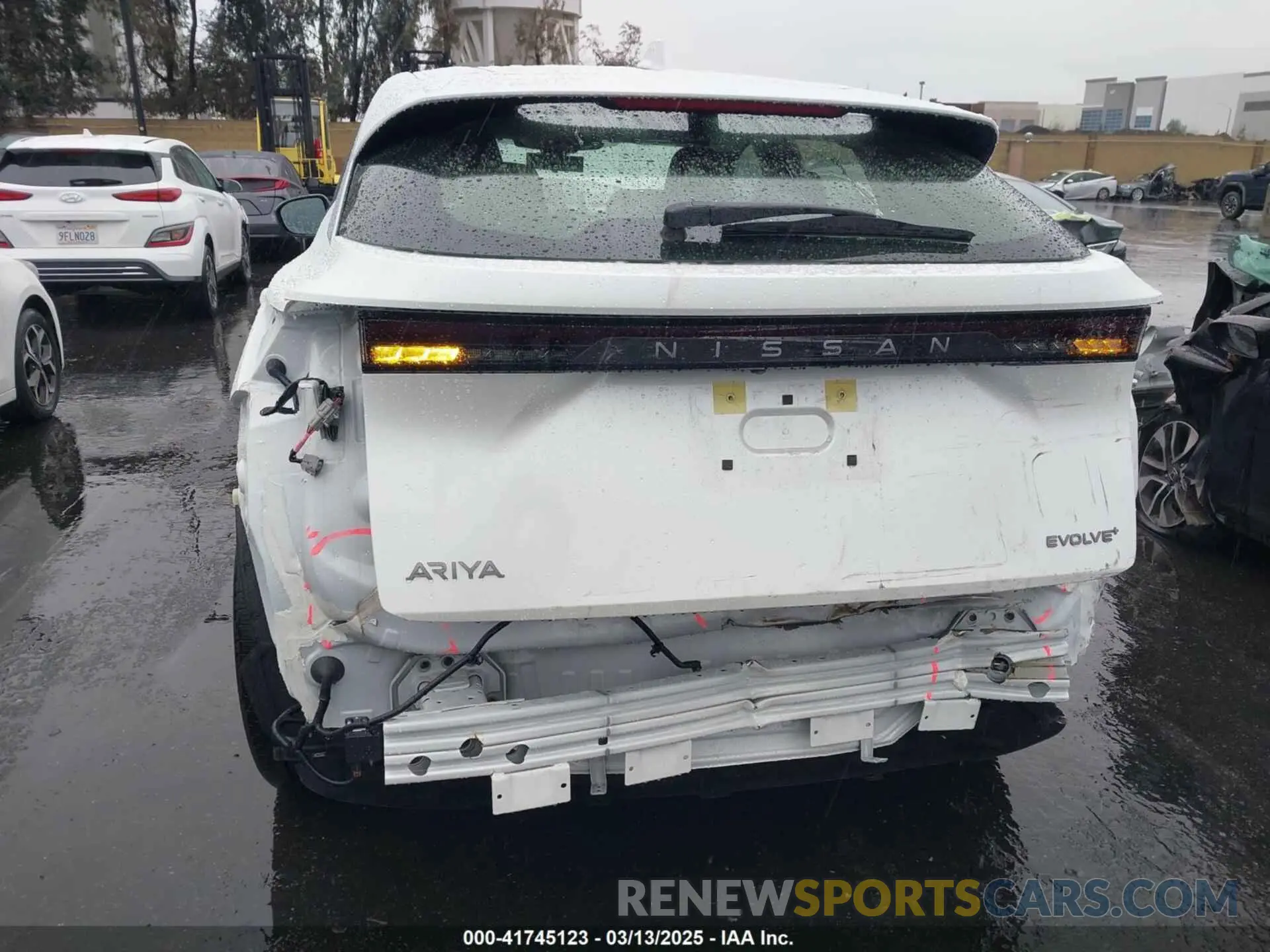 6 Photograph of a damaged car JN1BF0BAXRM435453 NISSAN ARIYA 2024