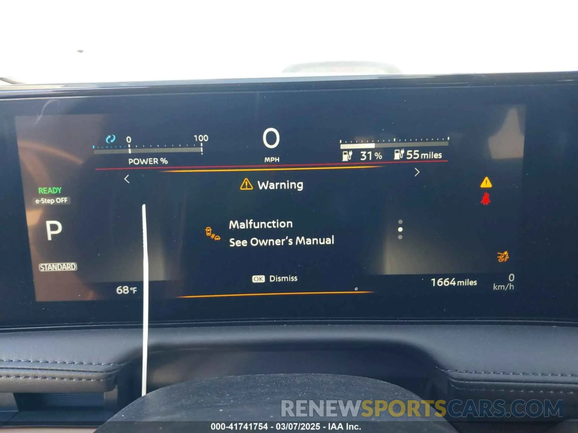 7 Фотография поврежденного автомобиля JN1CF0BBXRM735961 NISSAN ARIYA 2024