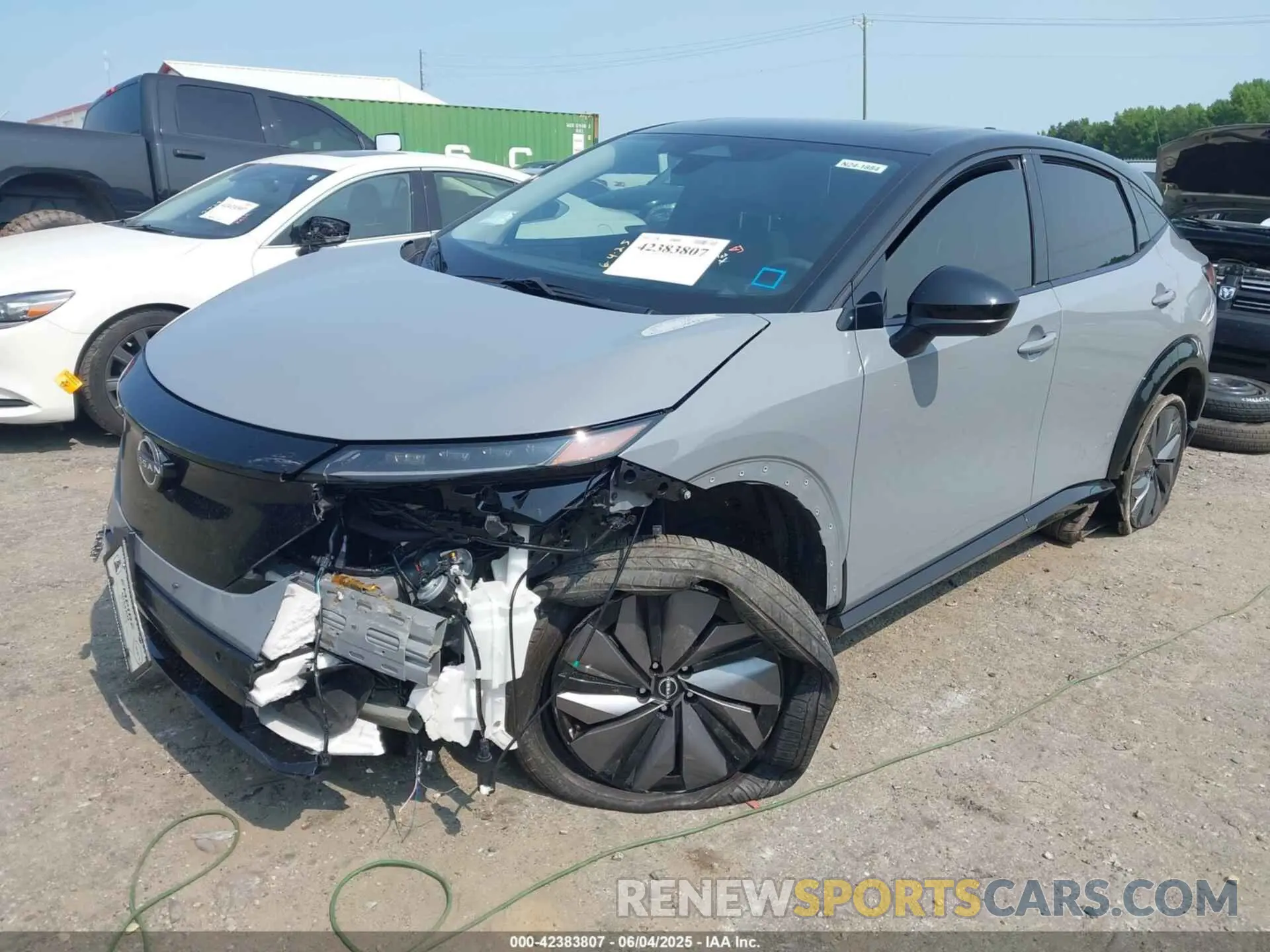 2 Фотография поврежденного автомобиля JN1DF0BB1RM735836 NISSAN ARIYA 2024
