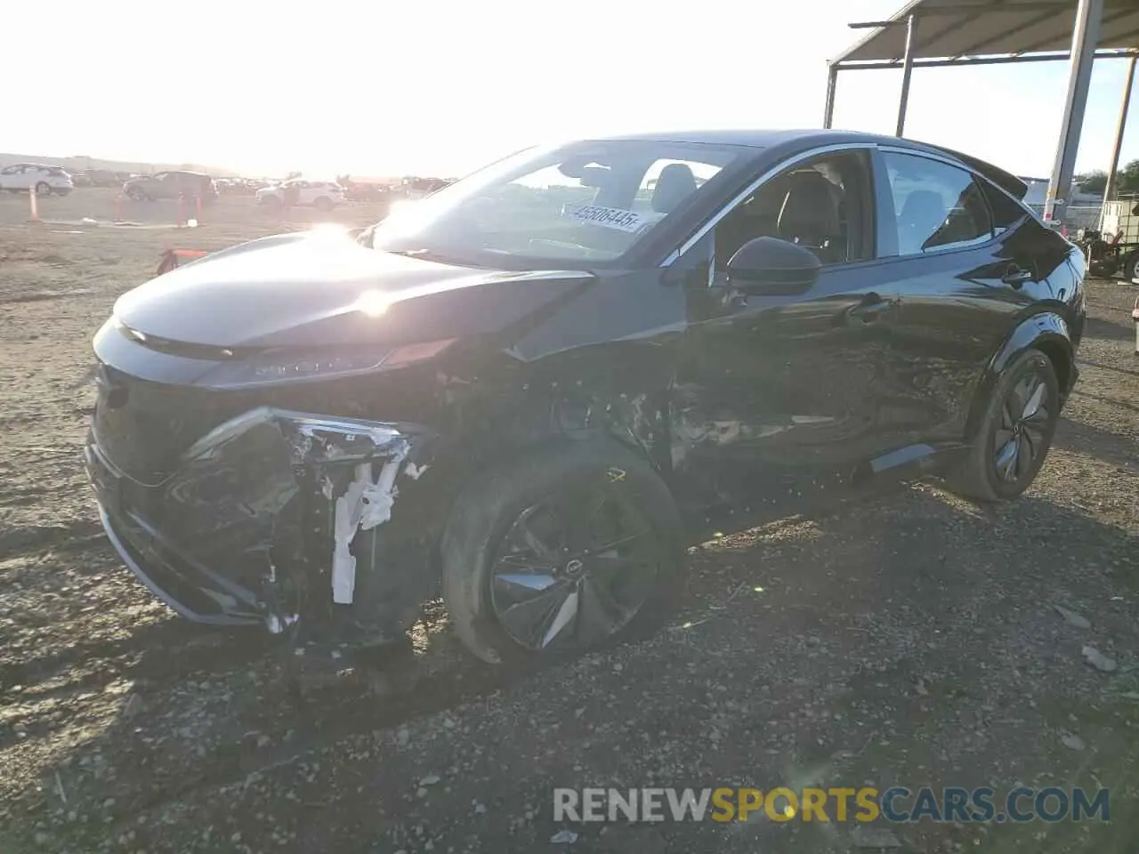 1 Photograph of a damaged car JN1AF0BA0PM404253 NISSAN ARIYA ENGA 2023