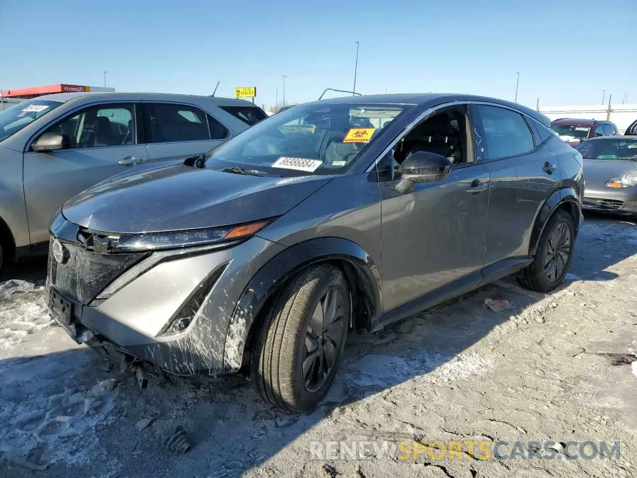 1 Фотография поврежденного автомобиля JN1AF0BA4PM408046 NISSAN ARIYA ENGA 2023