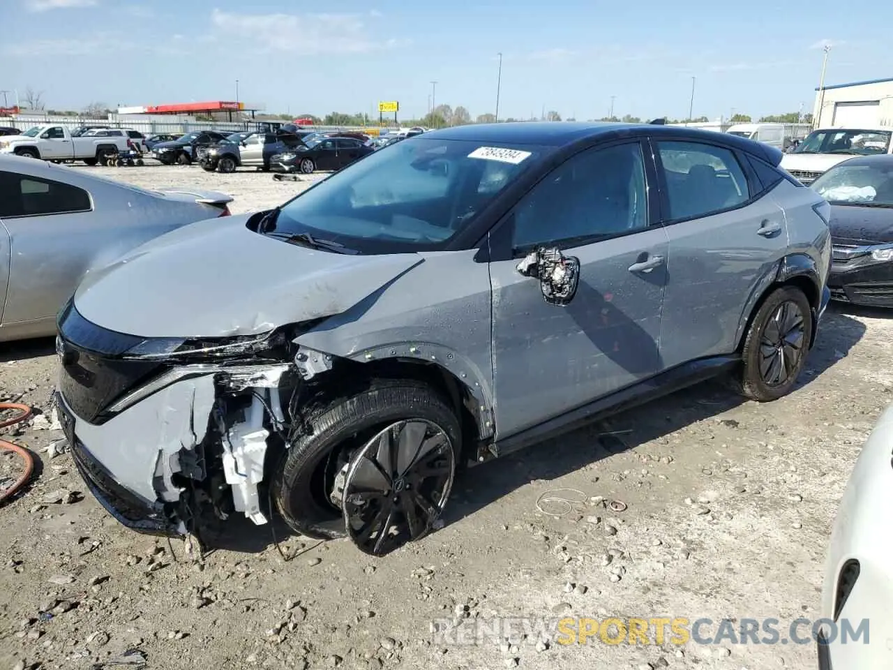1 Photograph of a damaged car JN1CF0BB5PM706073 NISSAN ARIYA ENGA 2023