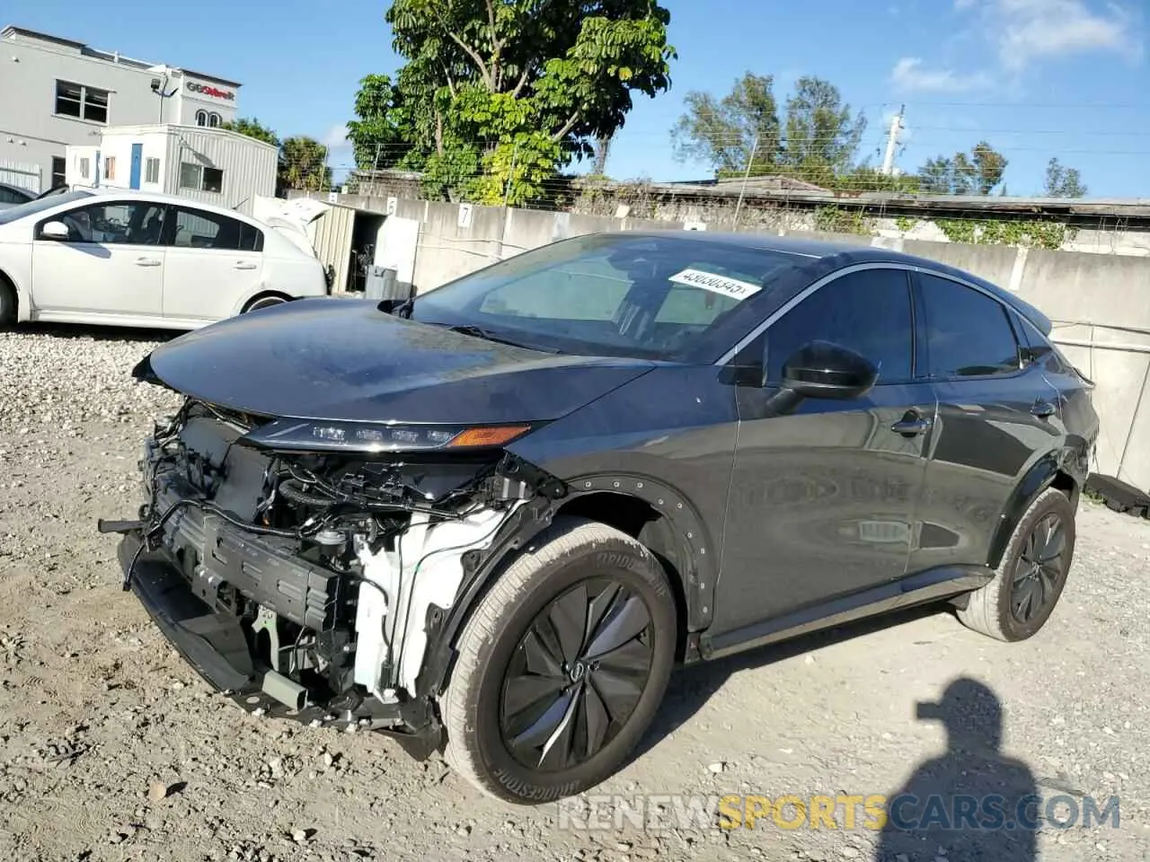 1 Фотография поврежденного автомобиля JN1AF0BA5RM436490 NISSAN ARIYA ENGA 2024