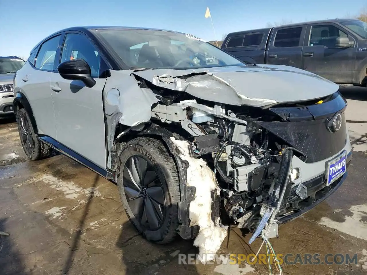 4 Фотография поврежденного автомобиля JN1CF0BB7RM743421 NISSAN ARIYA ENGA 2024