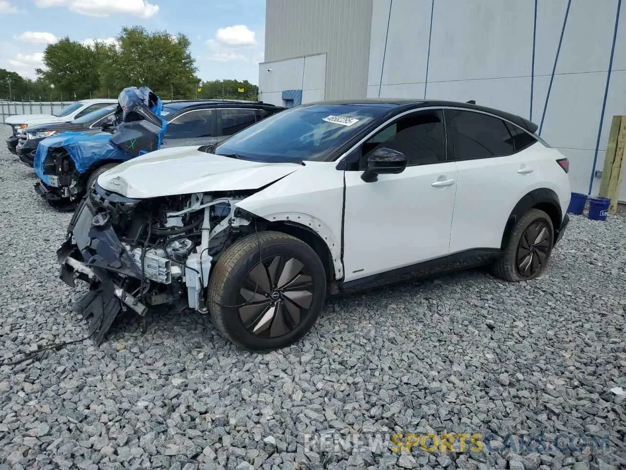 1 Фотография поврежденного автомобиля JN1BF0BA4PM402882 NISSAN ARIYA EVOL 2023