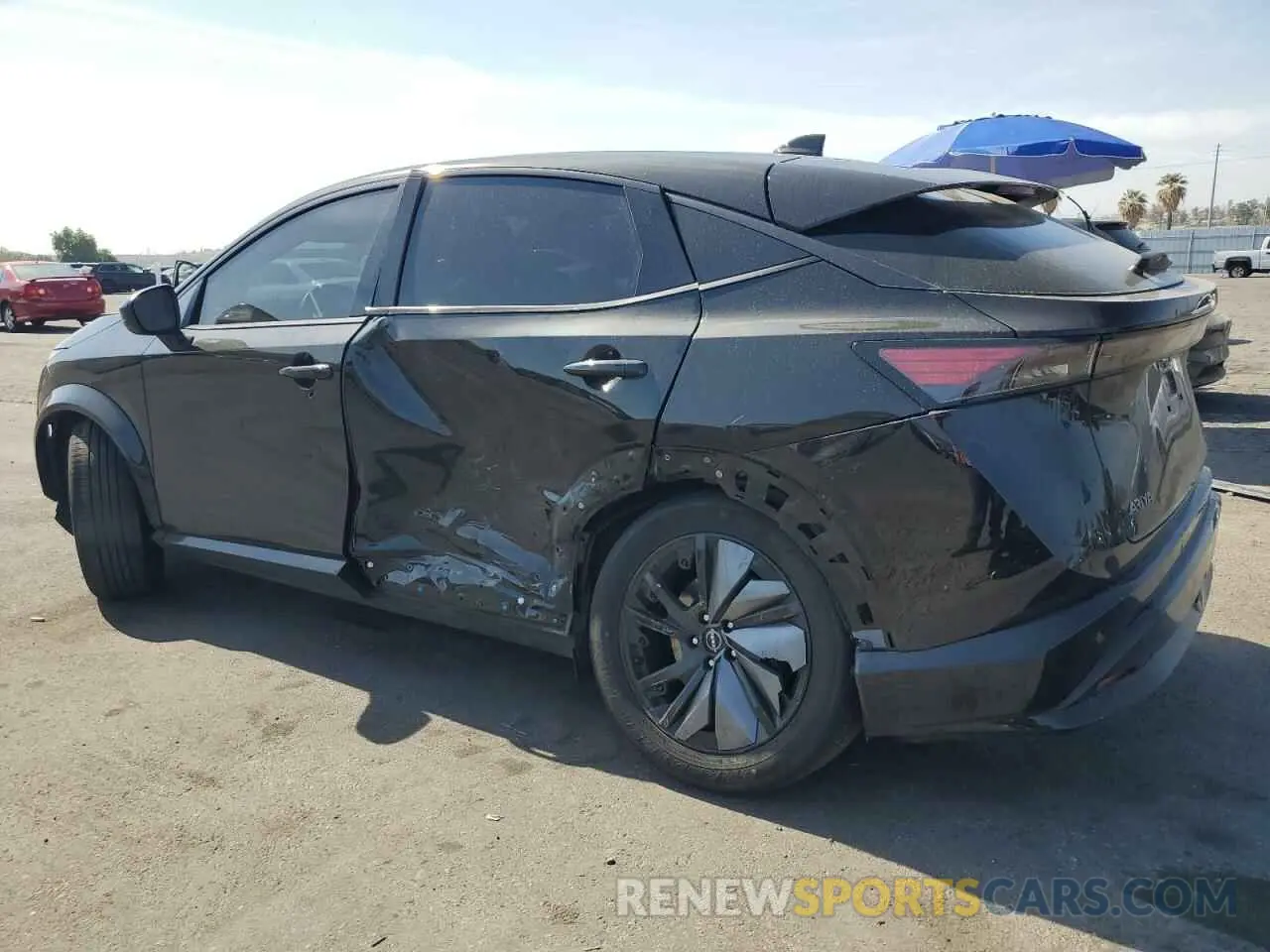 2 Photograph of a damaged car JN1DF0BBXPM709717 NISSAN ARIYA EVOL 2023