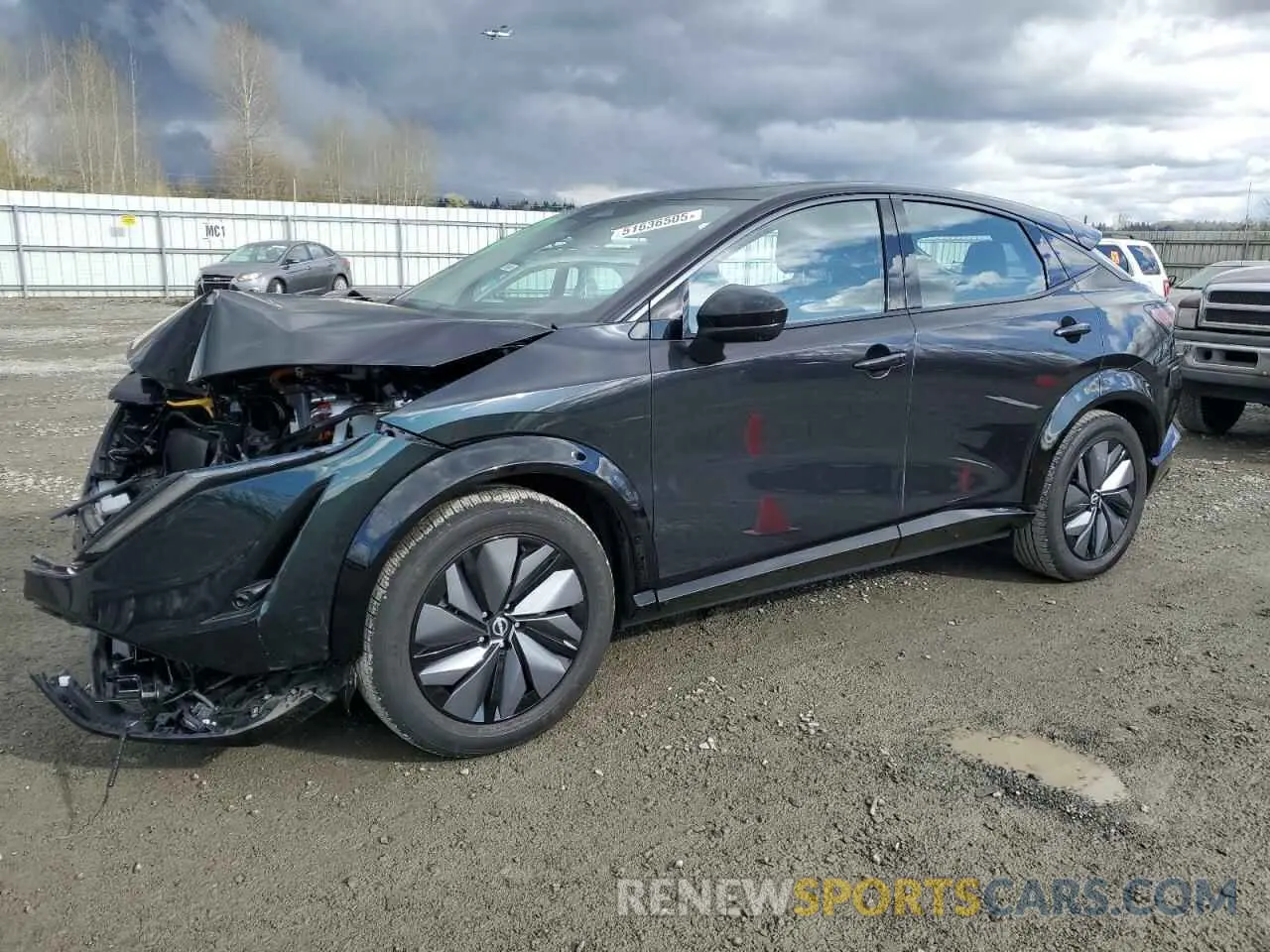 1 Фотография поврежденного автомобиля JN1DF0BB1RM738400 NISSAN ARIYA EVOL 2024