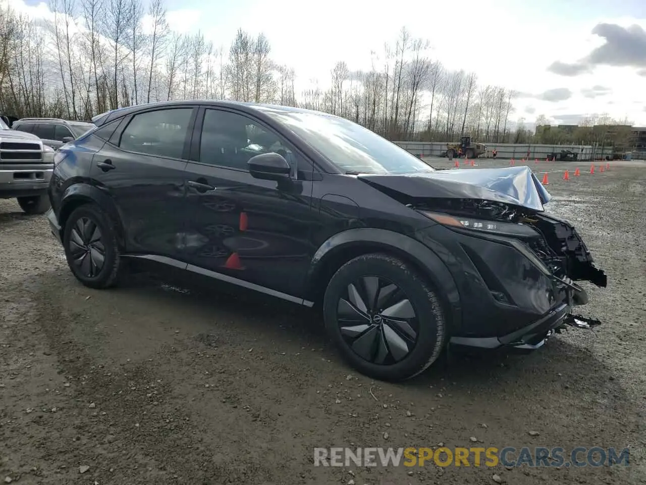 4 Фотография поврежденного автомобиля JN1DF0BB1RM738400 NISSAN ARIYA EVOL 2024