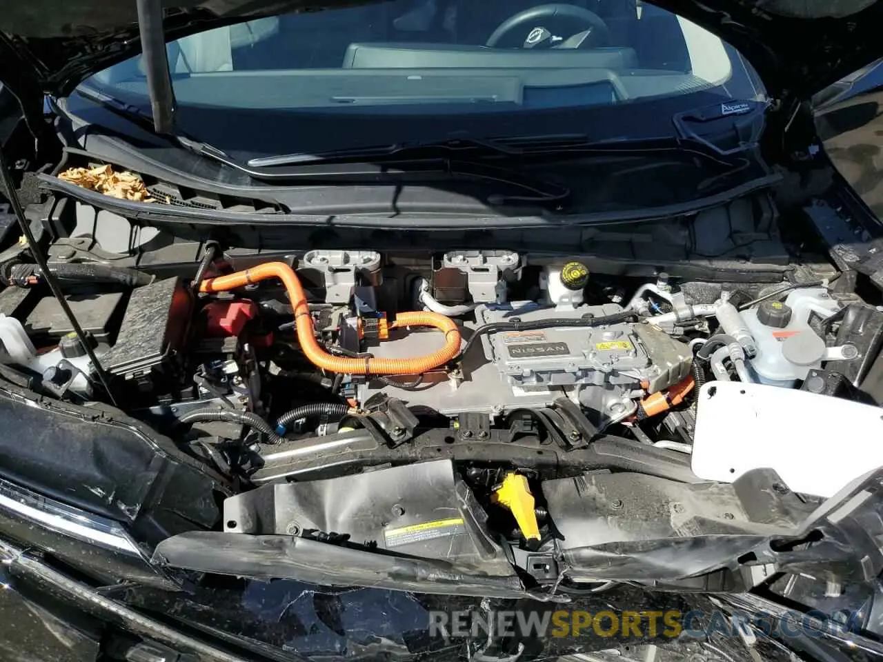 14 Photograph of a damaged car JN1DF0BB2RM739216 NISSAN ARIYA EVOL 2024