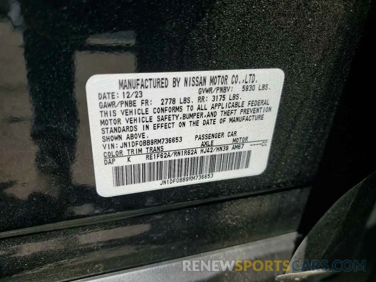 13 Фотография поврежденного автомобиля JN1DF0BB9RM736653 NISSAN ARIYA EVOL 2024