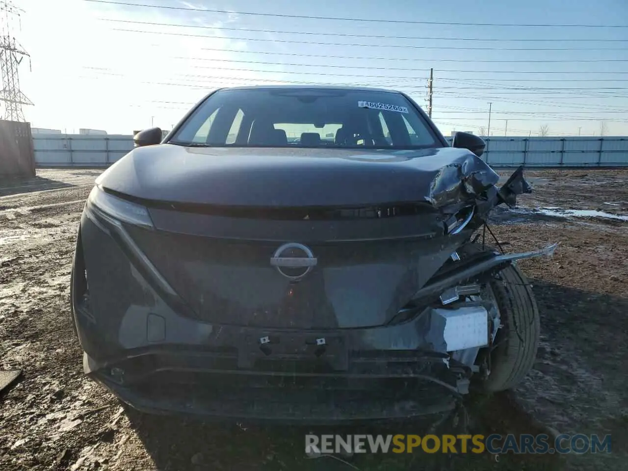 5 Photograph of a damaged car JN1DF0CD9RM734045 NISSAN ARIYA PLAT 2024