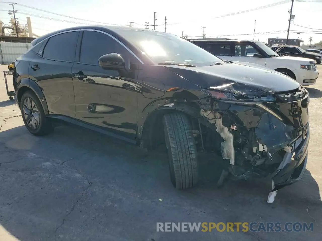 4 Фотография поврежденного автомобиля JN1BF0AA0PM411127 NISSAN ARIYA VENT 2023