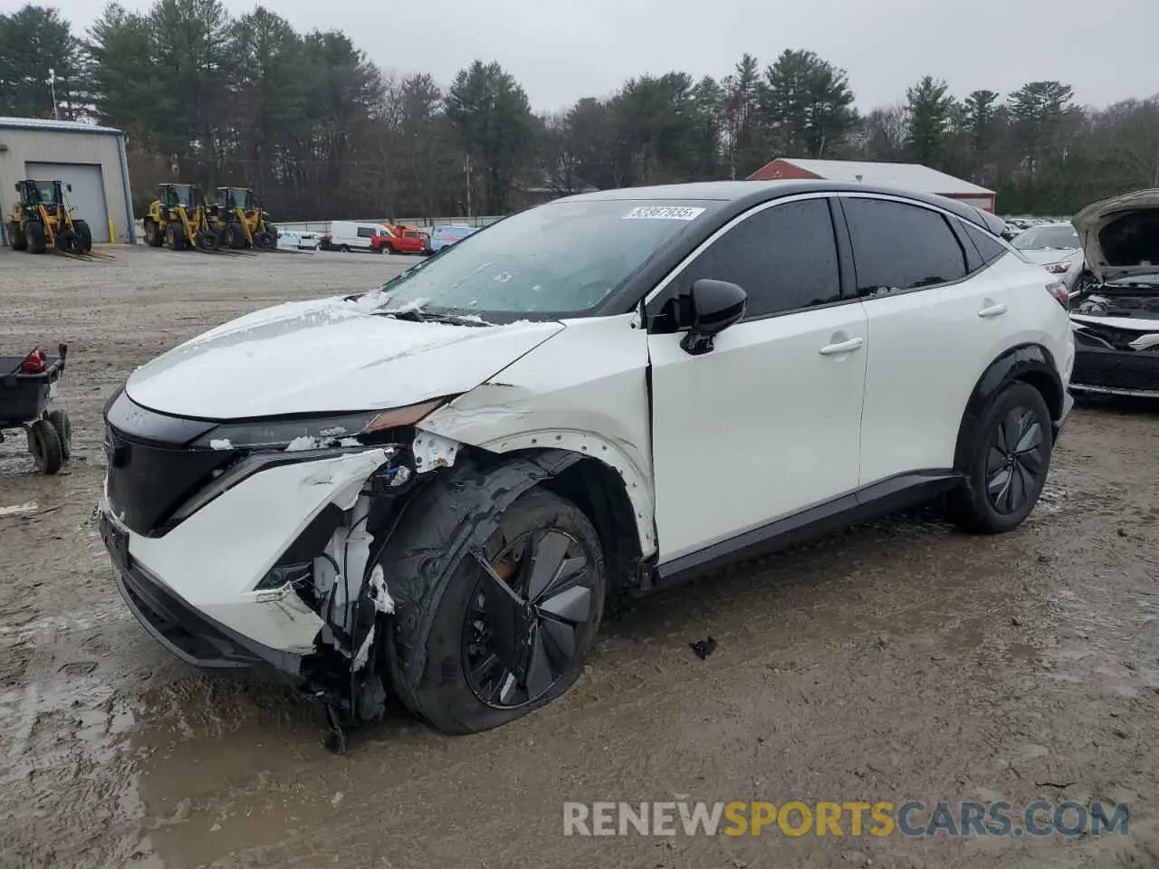 1 Photograph of a damaged car JN1BF0AA1PM406468 NISSAN ARIYA VENT 2023