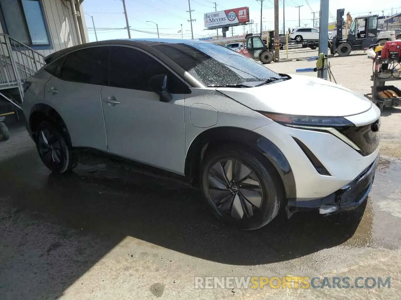4 Фотография поврежденного автомобиля JN1BF0AA7PM411402 NISSAN ARIYA VENT 2023