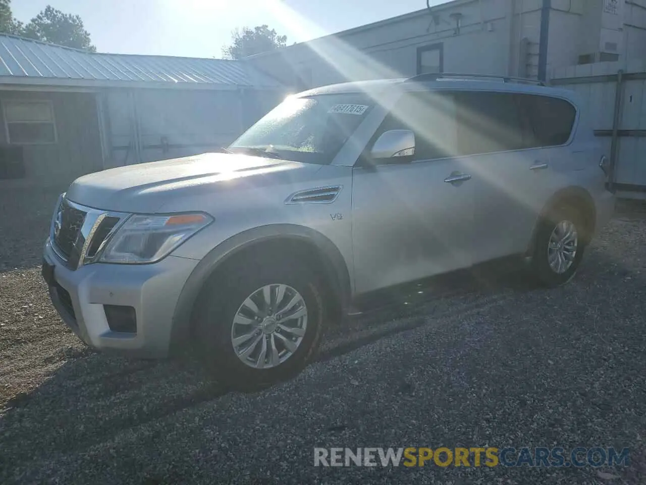 1 Photograph of a damaged car JN8AY2NC0K9587184 NISSAN ARMADA 2019