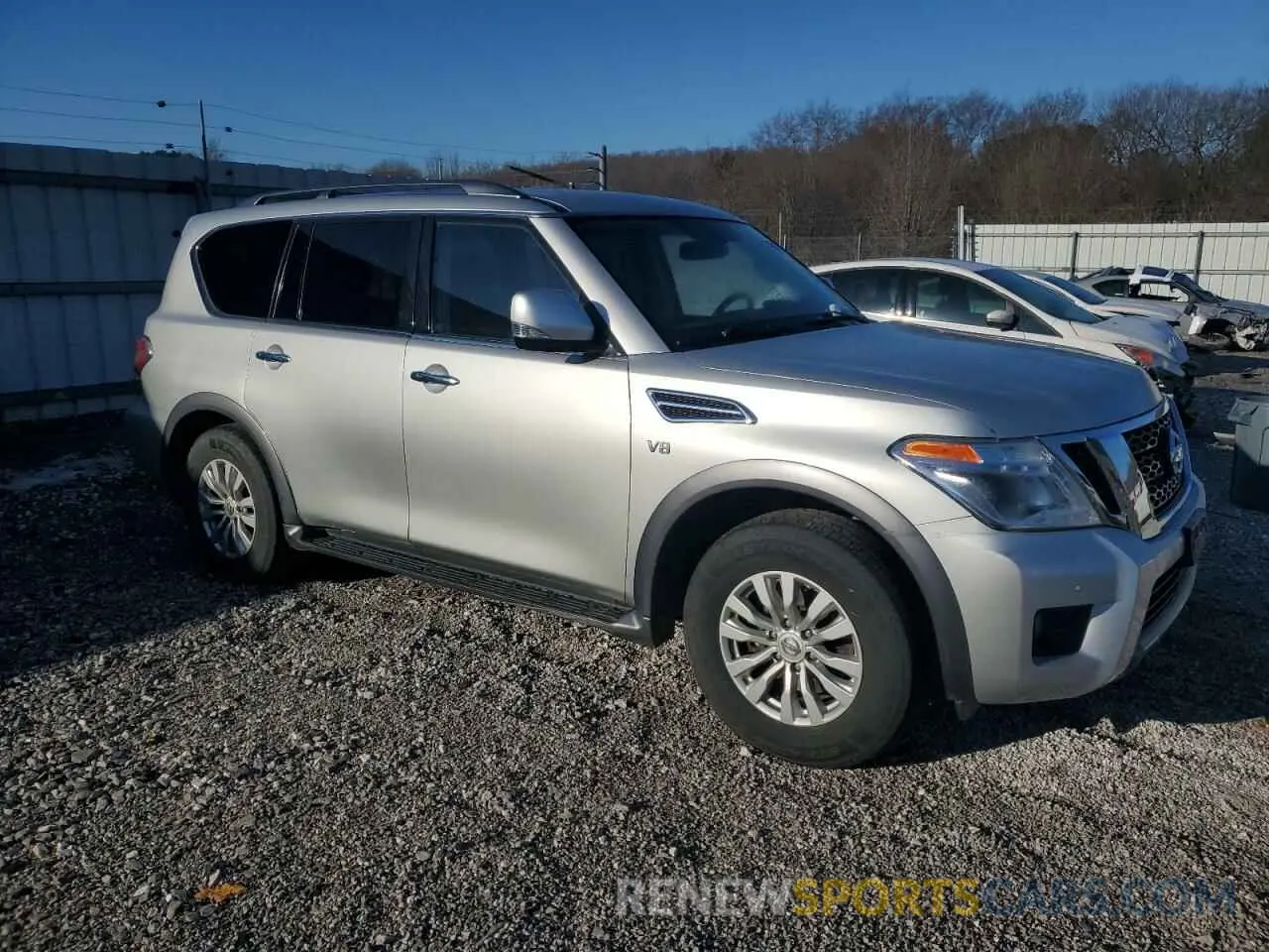 4 Photograph of a damaged car JN8AY2NC0K9587184 NISSAN ARMADA 2019