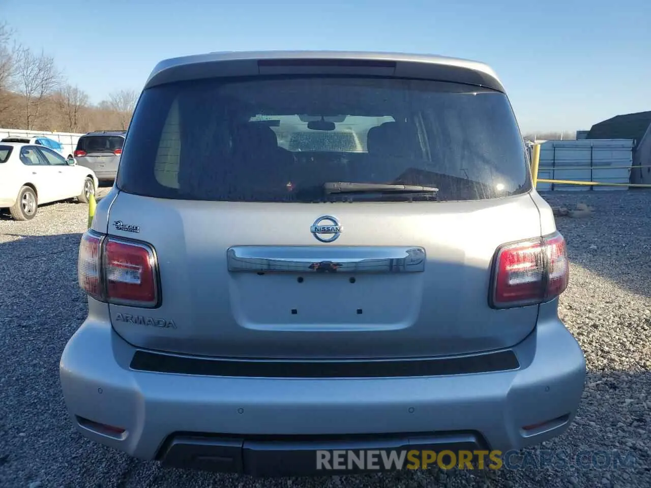 6 Photograph of a damaged car JN8AY2NC0K9587184 NISSAN ARMADA 2019