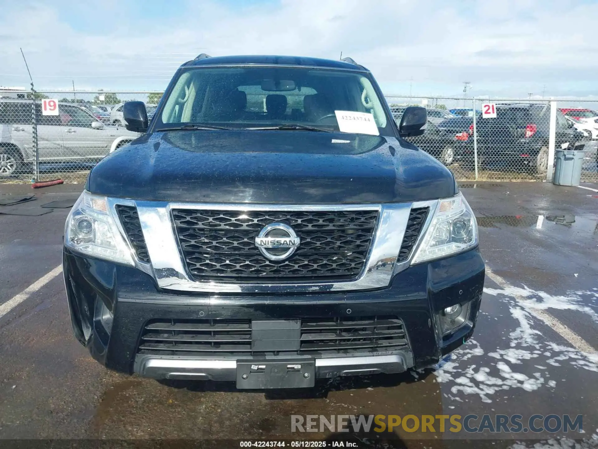 12 Photograph of a damaged car JN8AY2NC0K9587699 NISSAN ARMADA 2019