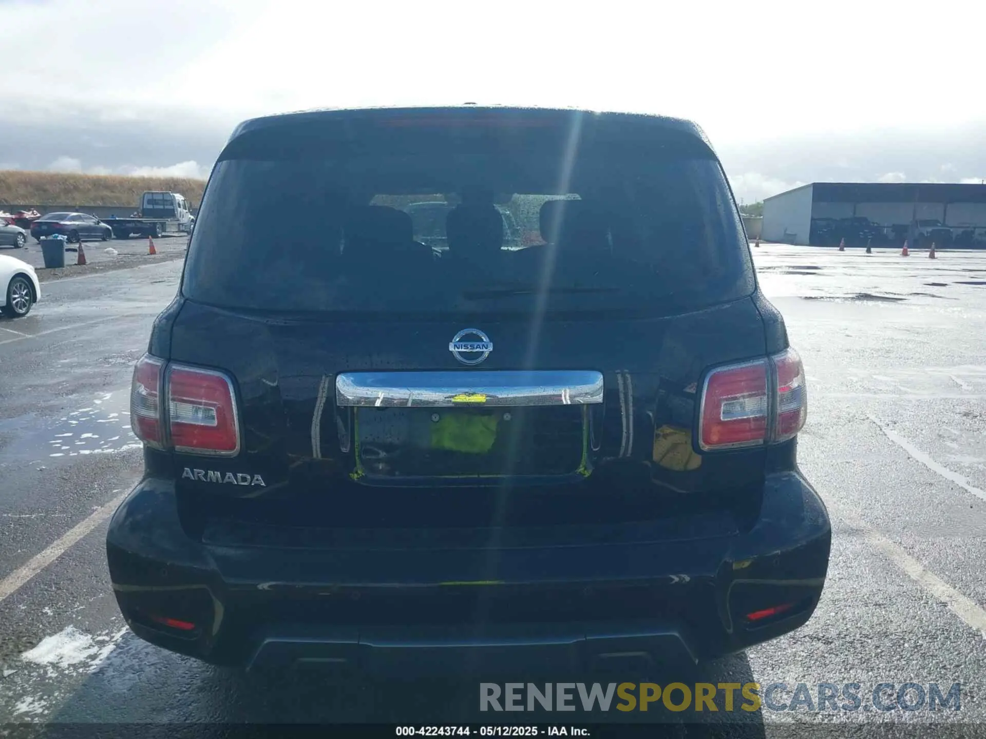 16 Photograph of a damaged car JN8AY2NC0K9587699 NISSAN ARMADA 2019