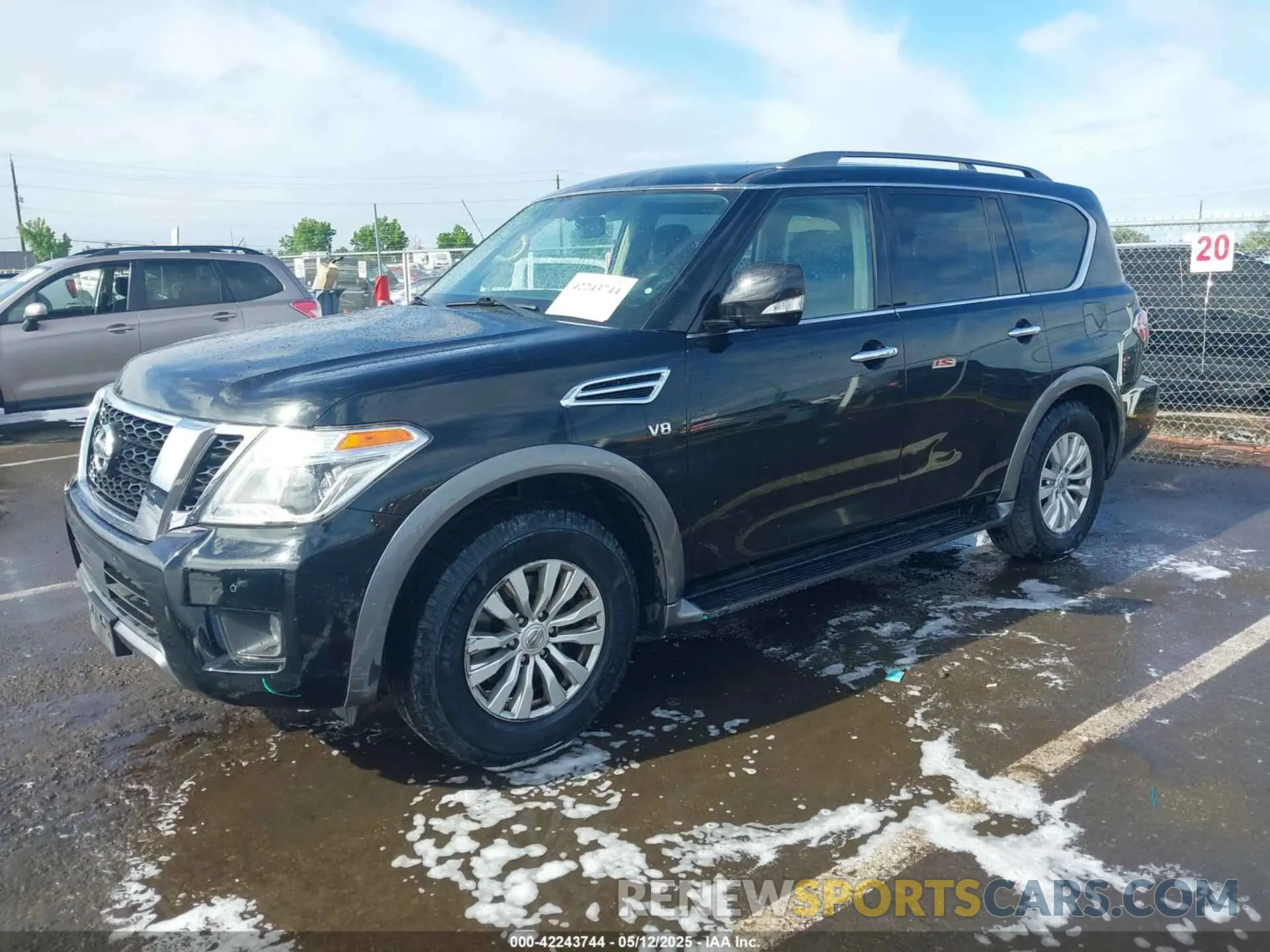 2 Photograph of a damaged car JN8AY2NC0K9587699 NISSAN ARMADA 2019