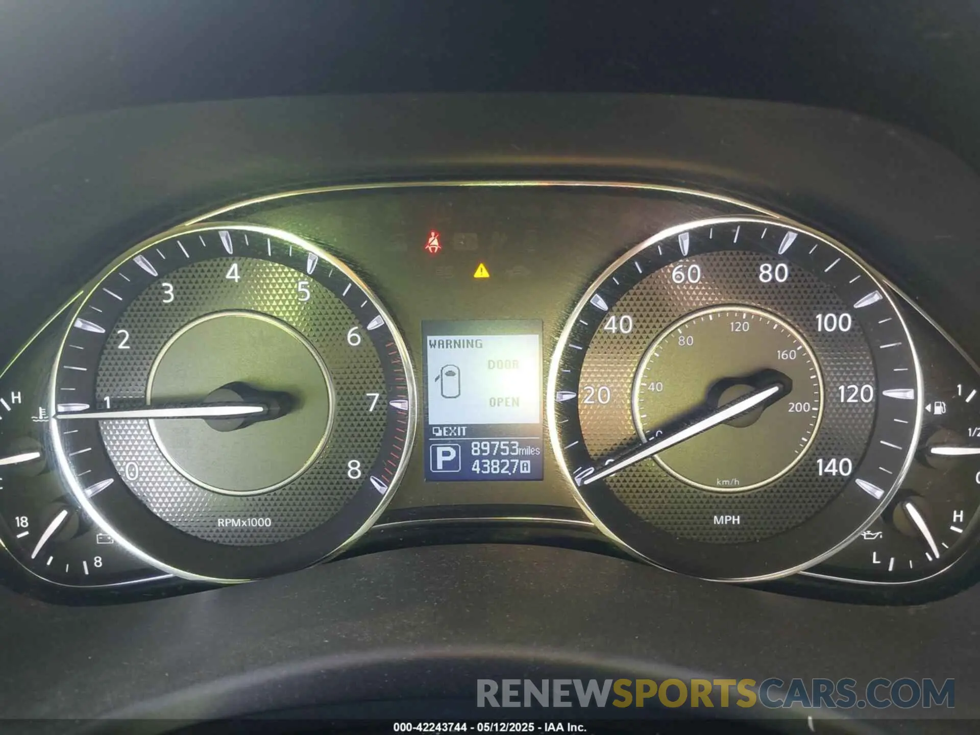 7 Photograph of a damaged car JN8AY2NC0K9587699 NISSAN ARMADA 2019