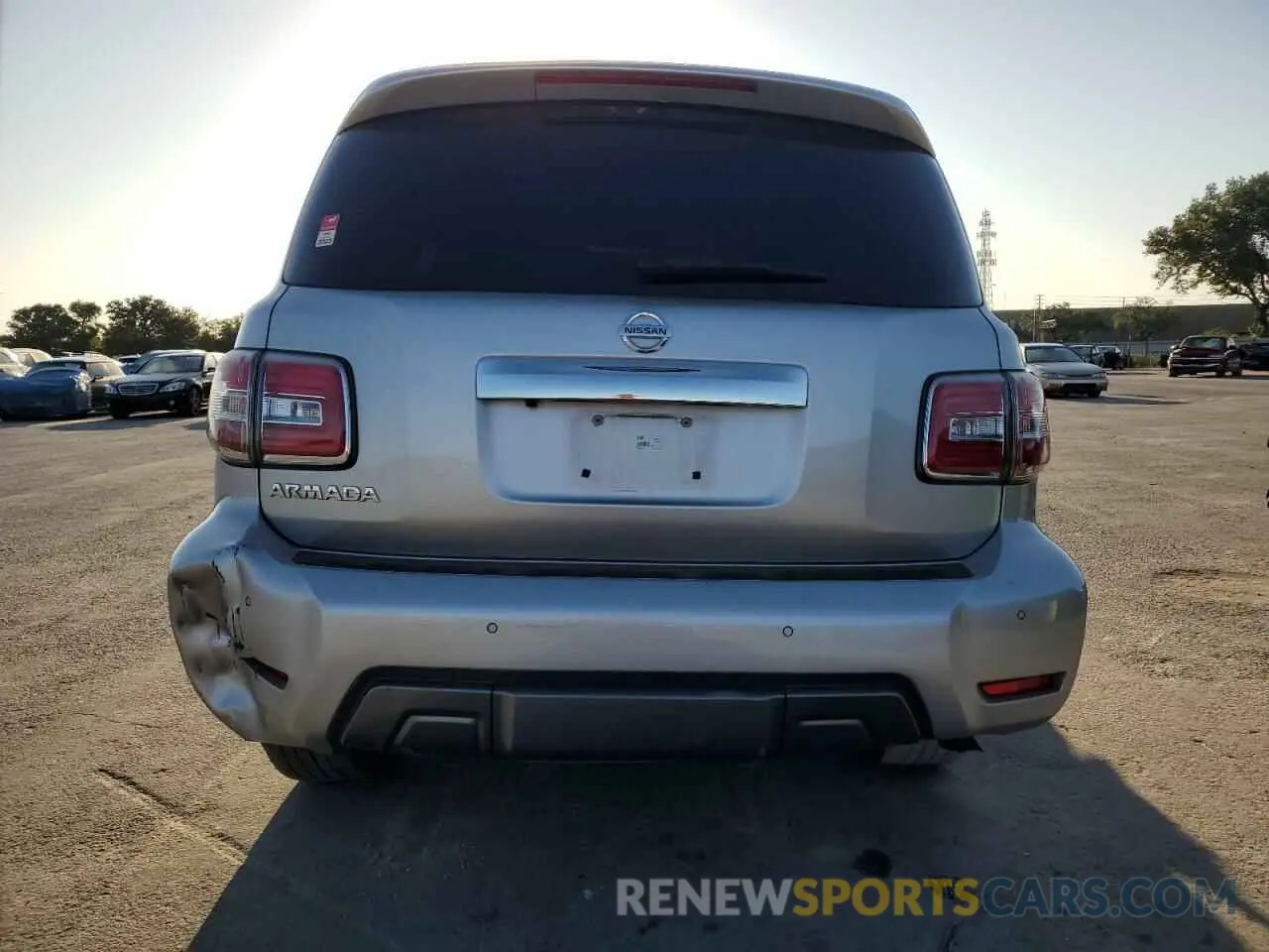 6 Photograph of a damaged car JN8AY2NC1K9581166 NISSAN ARMADA 2019
