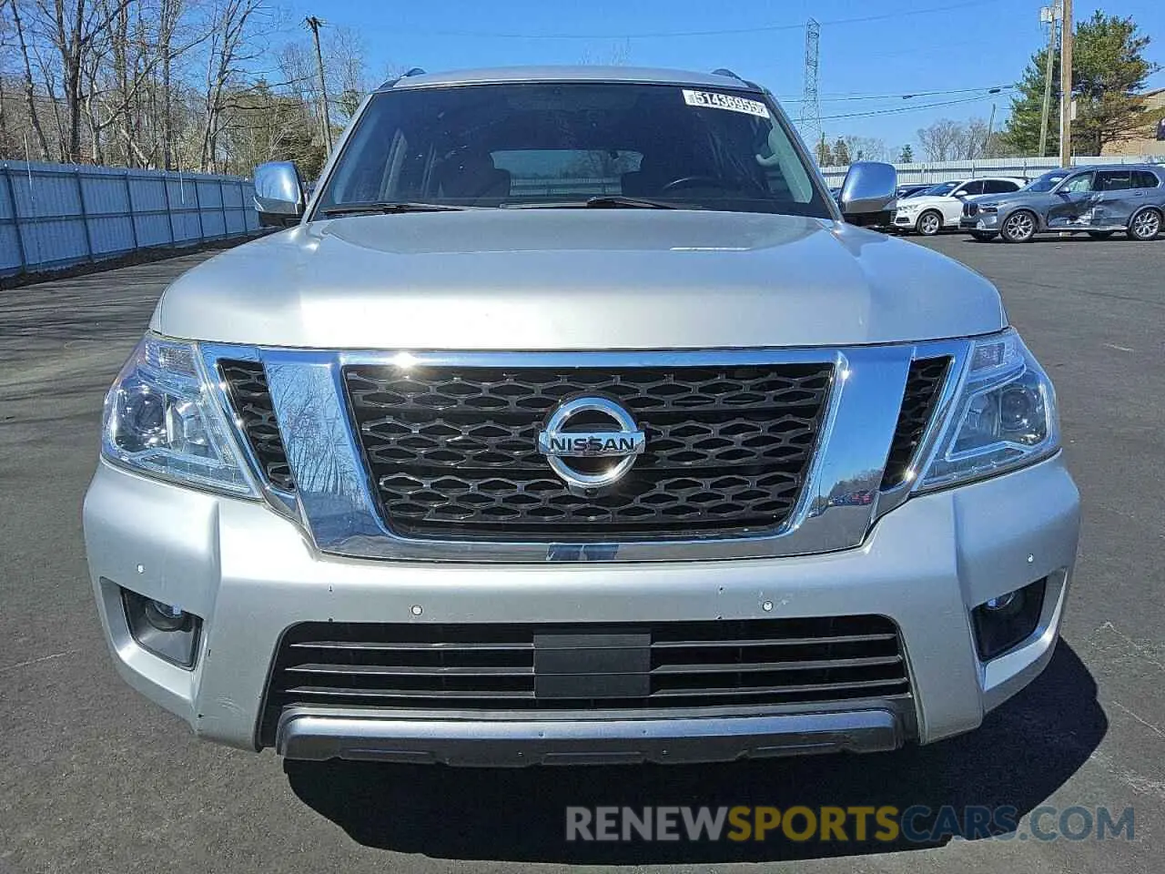 5 Photograph of a damaged car JN8AY2NC3K9586465 NISSAN ARMADA 2019