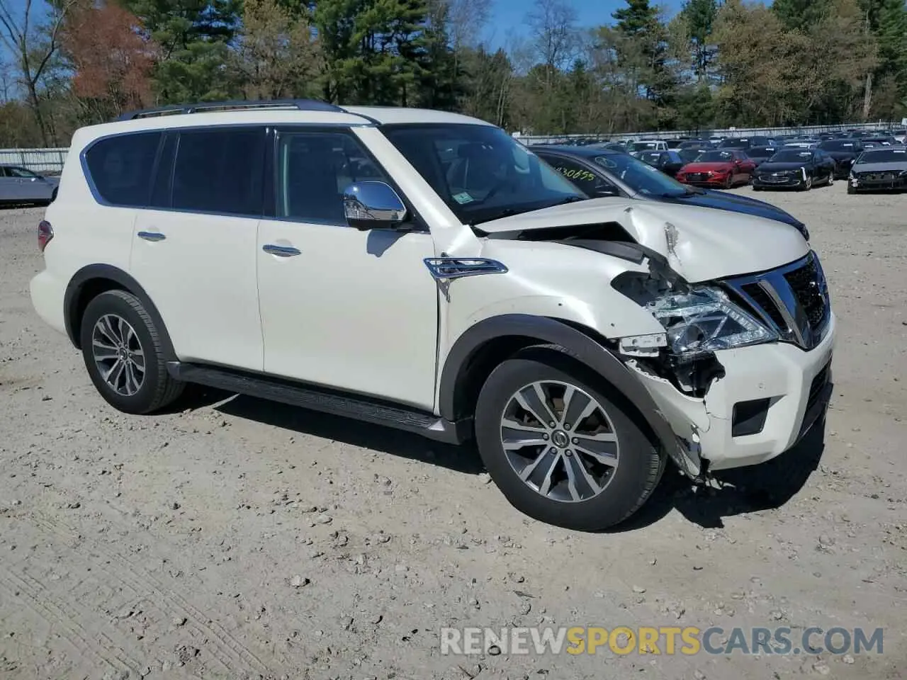 4 Photograph of a damaged car JN8AY2NC4K9588967 NISSAN ARMADA 2019