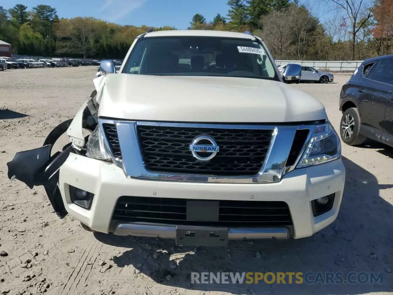 5 Photograph of a damaged car JN8AY2NC4K9588967 NISSAN ARMADA 2019