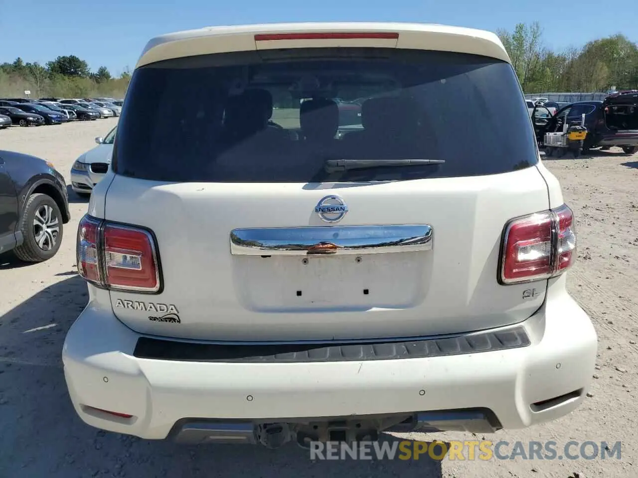 6 Photograph of a damaged car JN8AY2NC4K9588967 NISSAN ARMADA 2019