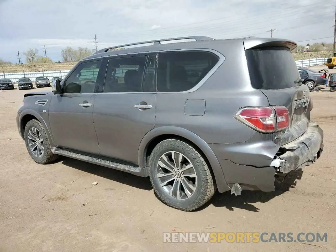 2 Photograph of a damaged car JN8AY2NC4KX512564 NISSAN ARMADA 2019