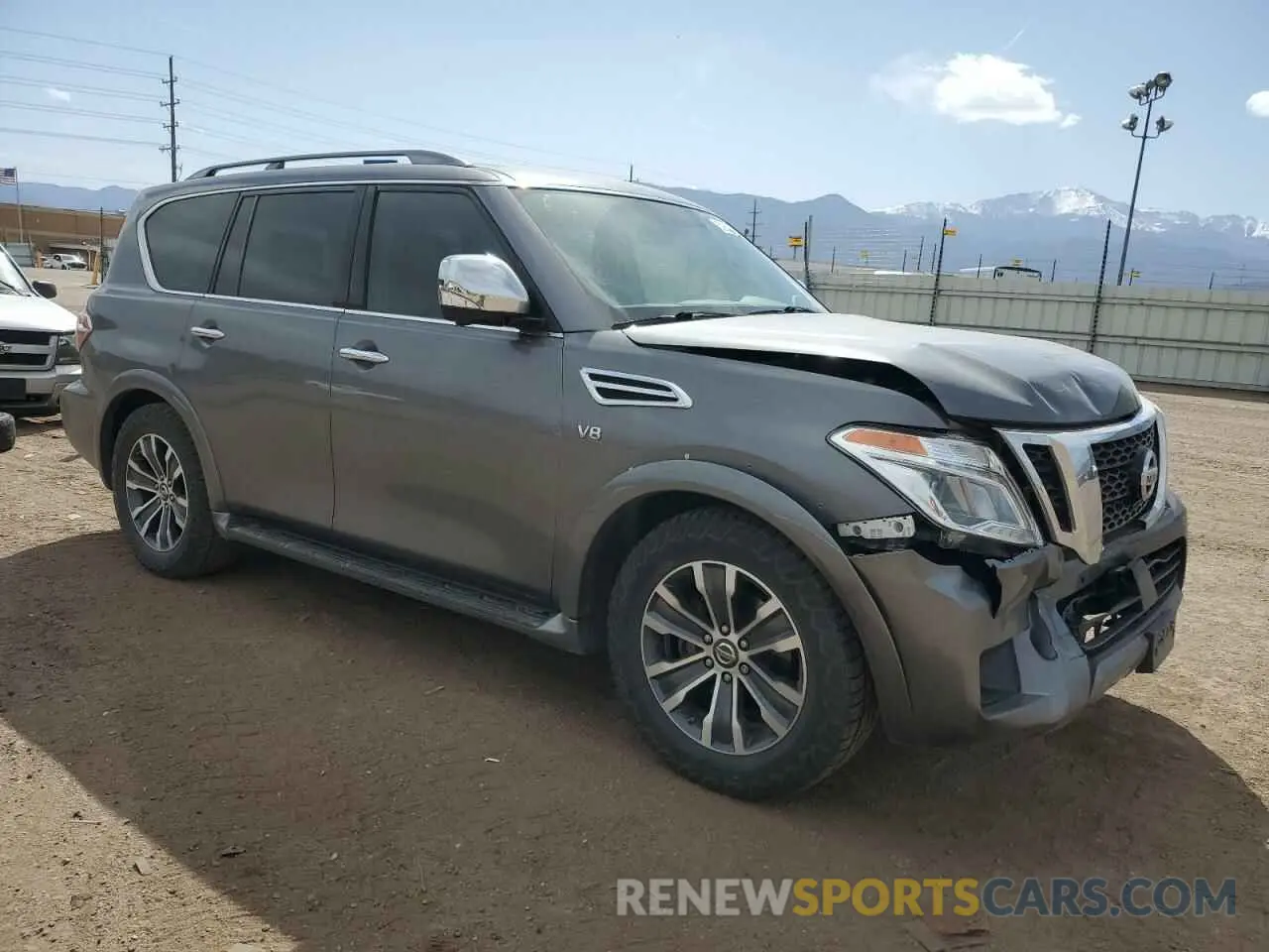 4 Photograph of a damaged car JN8AY2NC4KX512564 NISSAN ARMADA 2019
