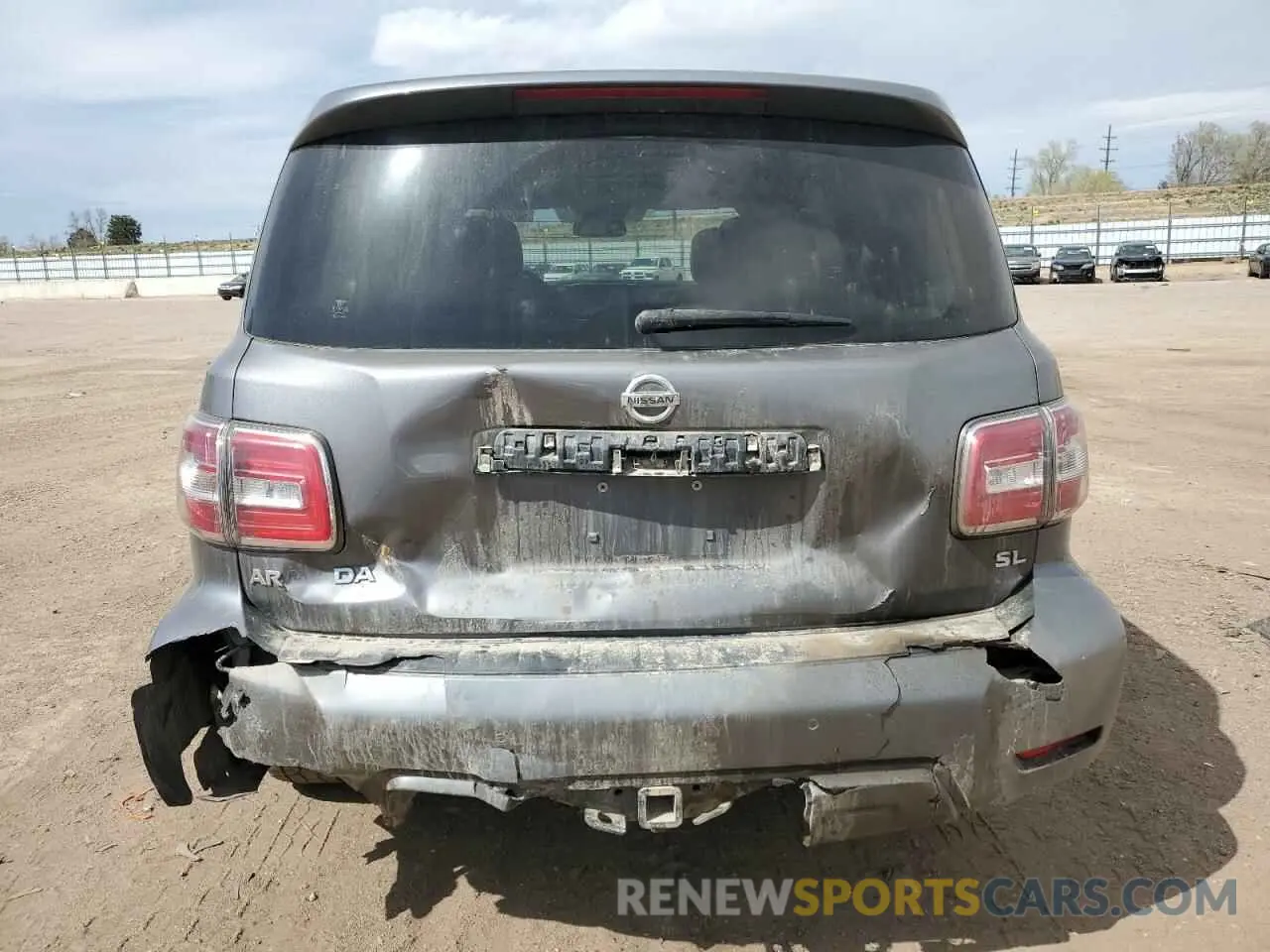 6 Photograph of a damaged car JN8AY2NC4KX512564 NISSAN ARMADA 2019