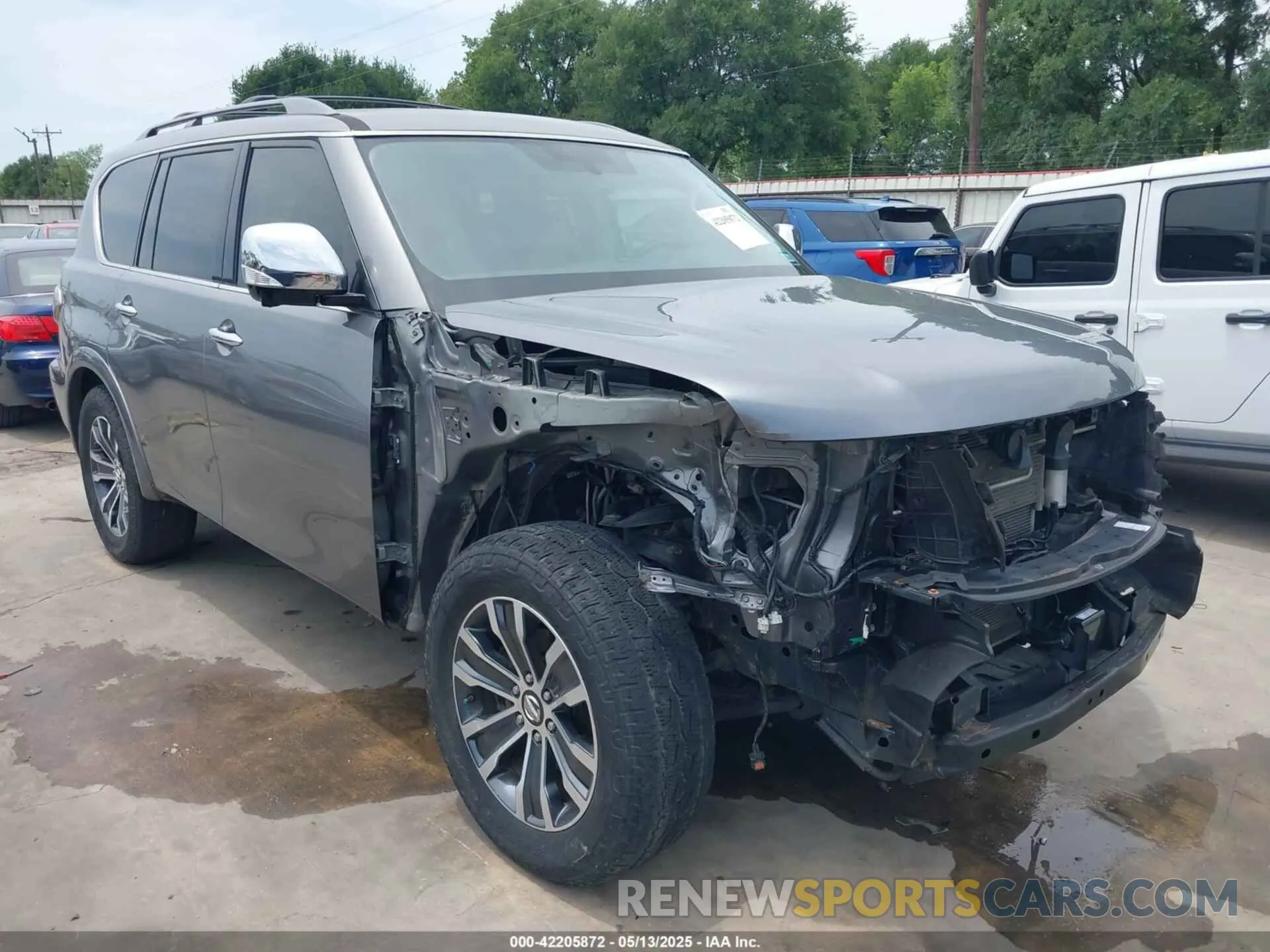 1 Фотография поврежденного автомобиля JN8AY2NC5KX510953 NISSAN ARMADA 2019
