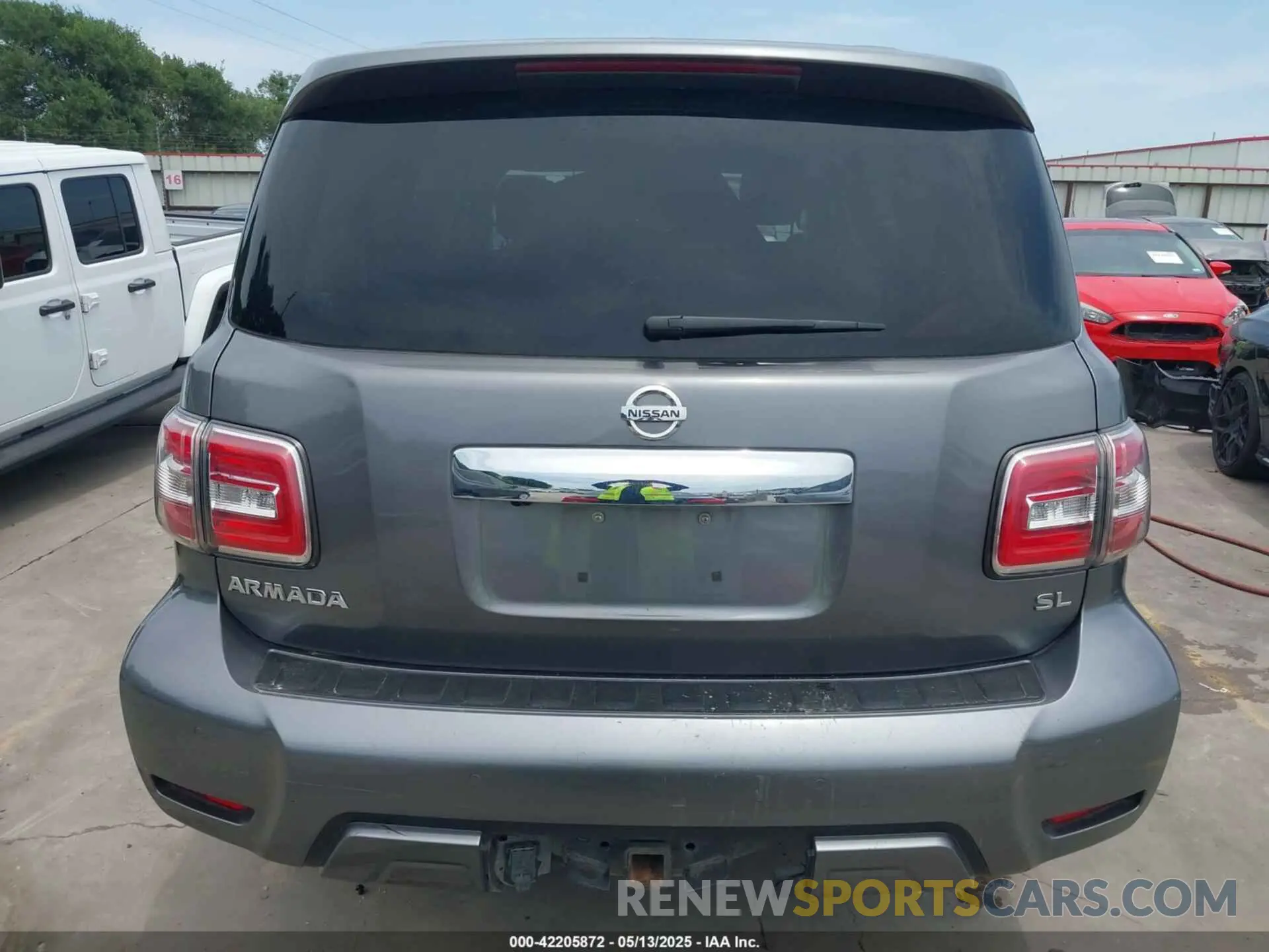 17 Фотография поврежденного автомобиля JN8AY2NC5KX510953 NISSAN ARMADA 2019