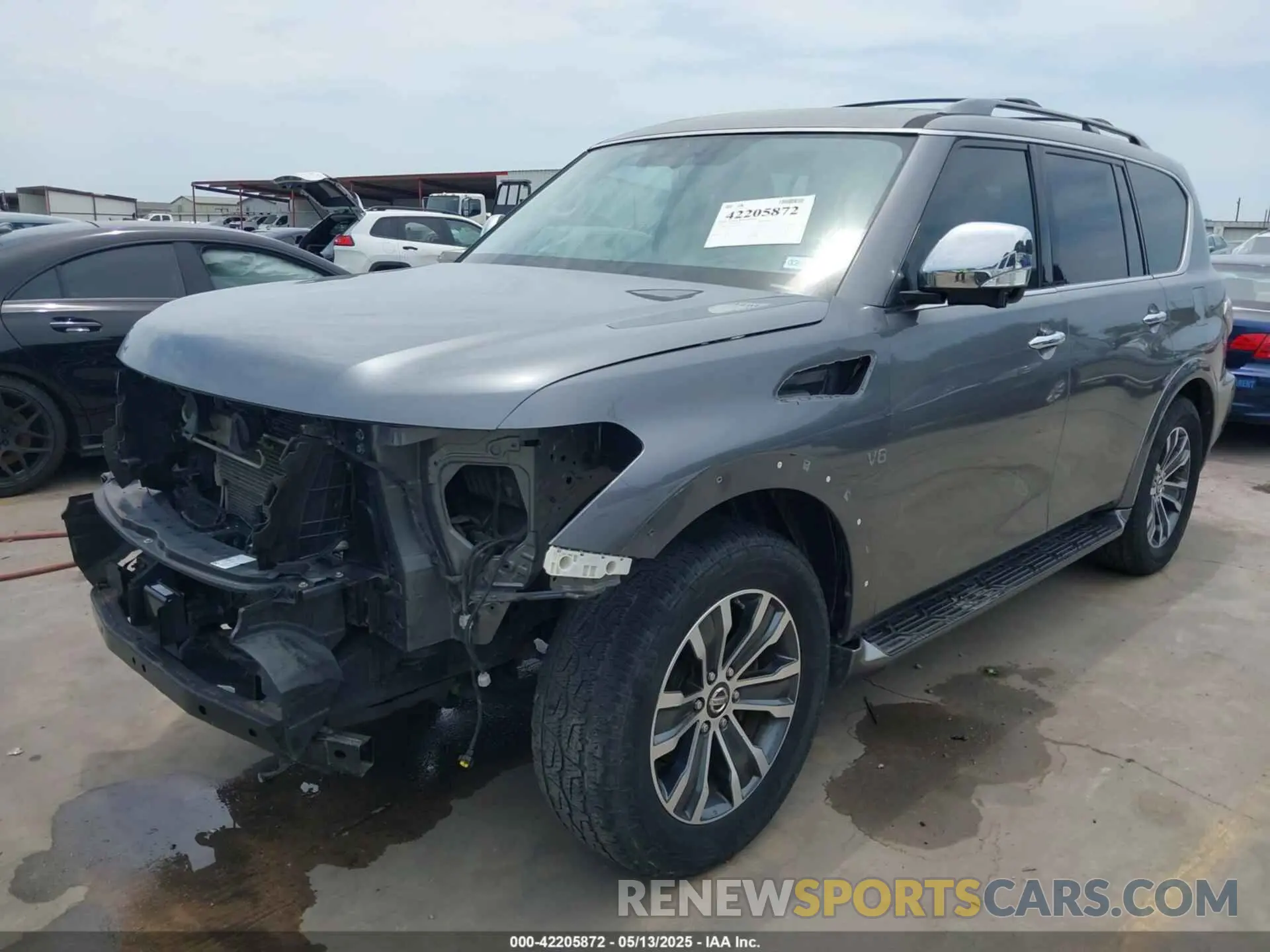 2 Фотография поврежденного автомобиля JN8AY2NC5KX510953 NISSAN ARMADA 2019
