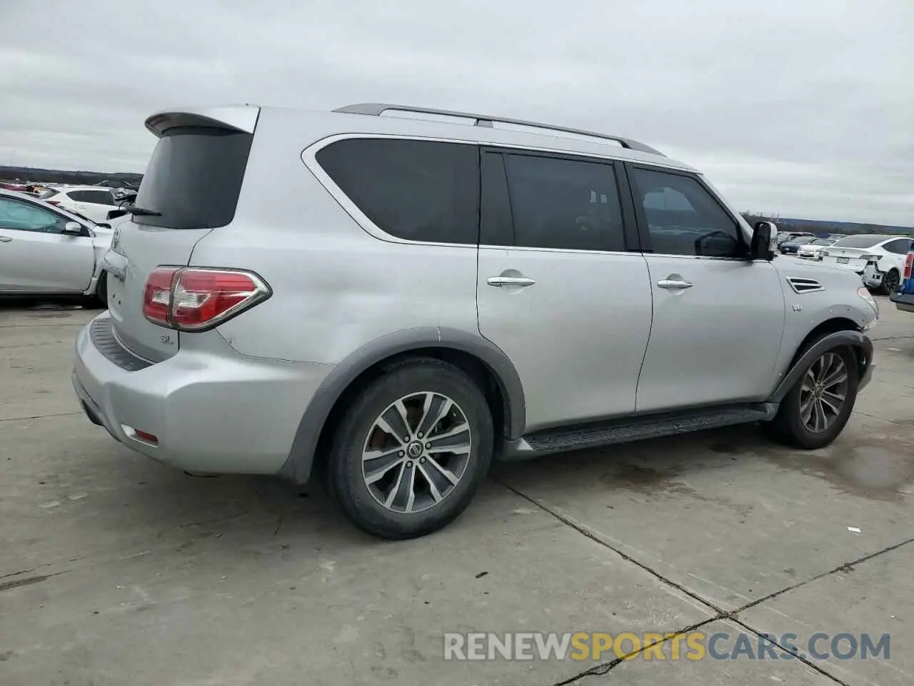 3 Photograph of a damaged car JN8AY2NC5KX511472 NISSAN ARMADA 2019