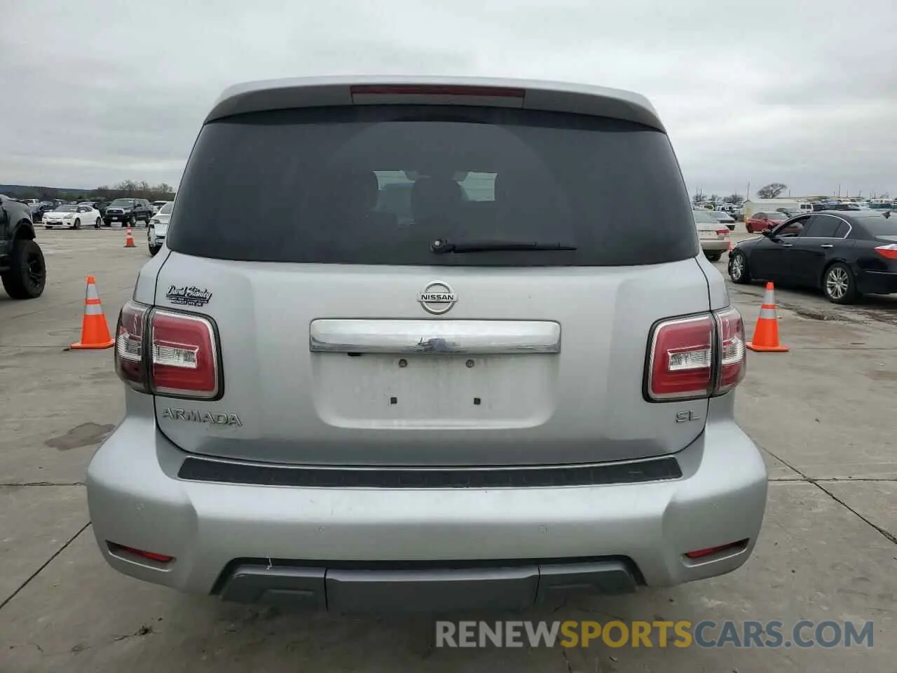 6 Photograph of a damaged car JN8AY2NC5KX511472 NISSAN ARMADA 2019