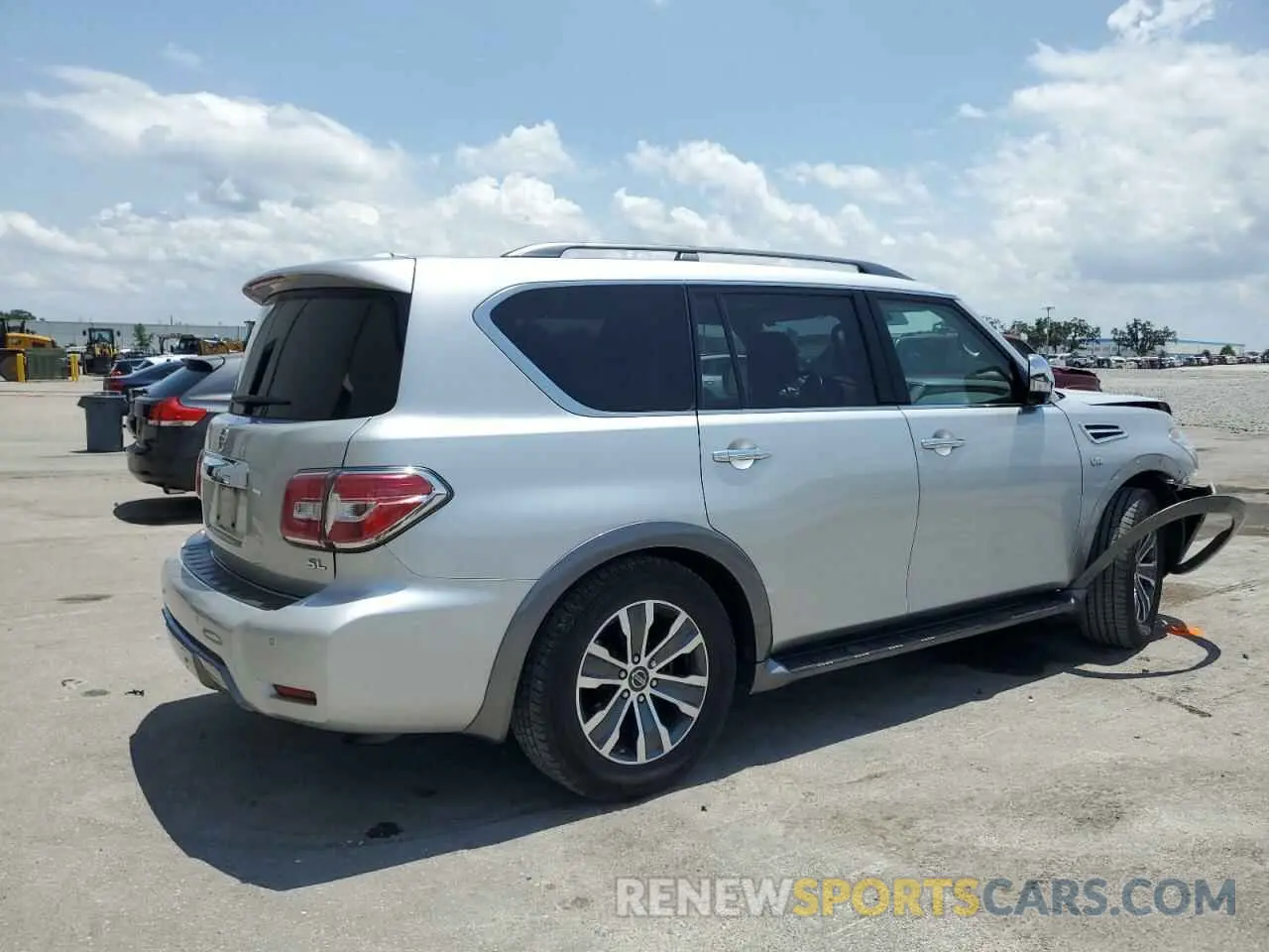 3 Фотография поврежденного автомобиля JN8AY2NC6K9585018 NISSAN ARMADA 2019