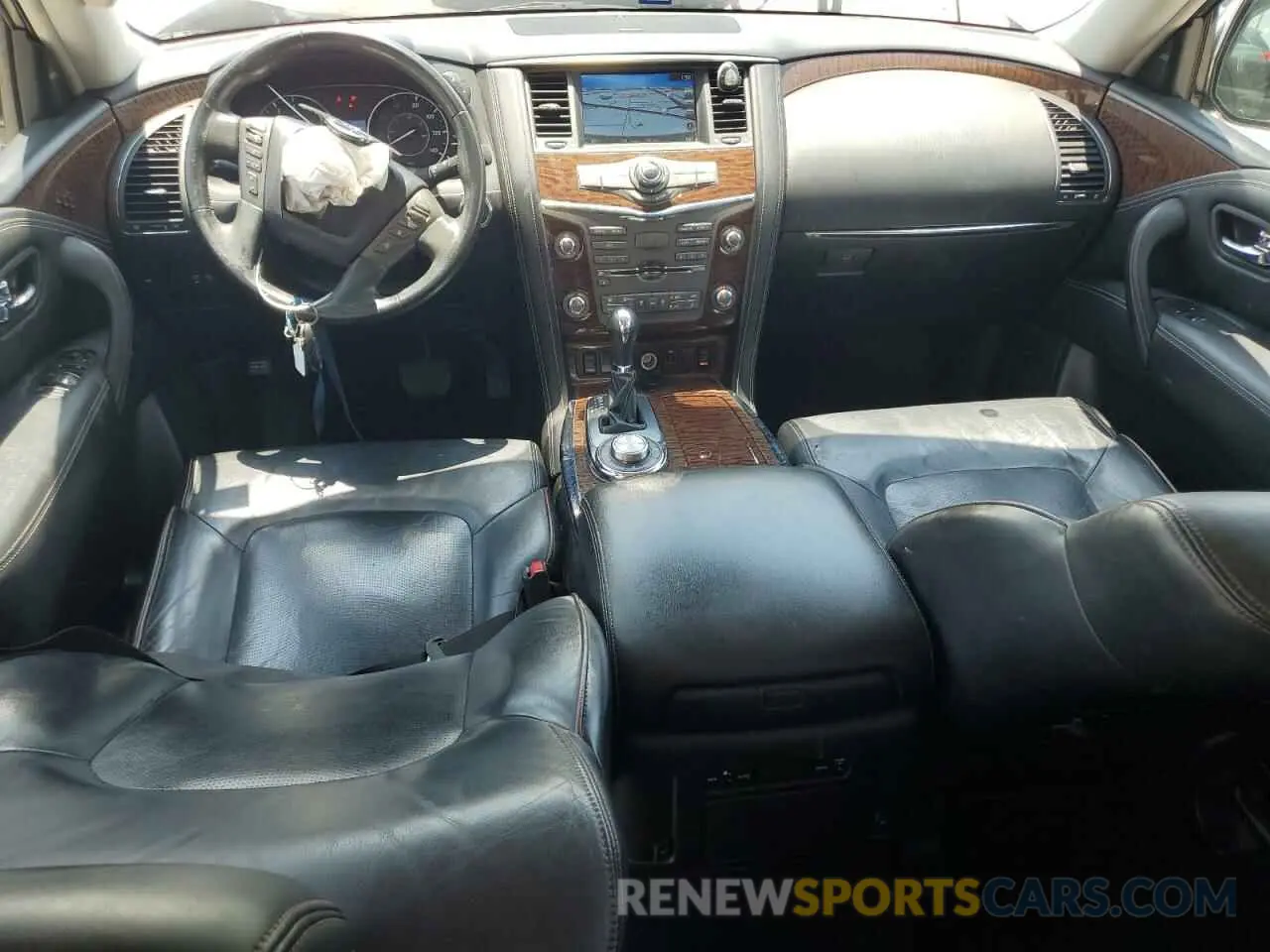 8 Фотография поврежденного автомобиля JN8AY2NC6K9585018 NISSAN ARMADA 2019