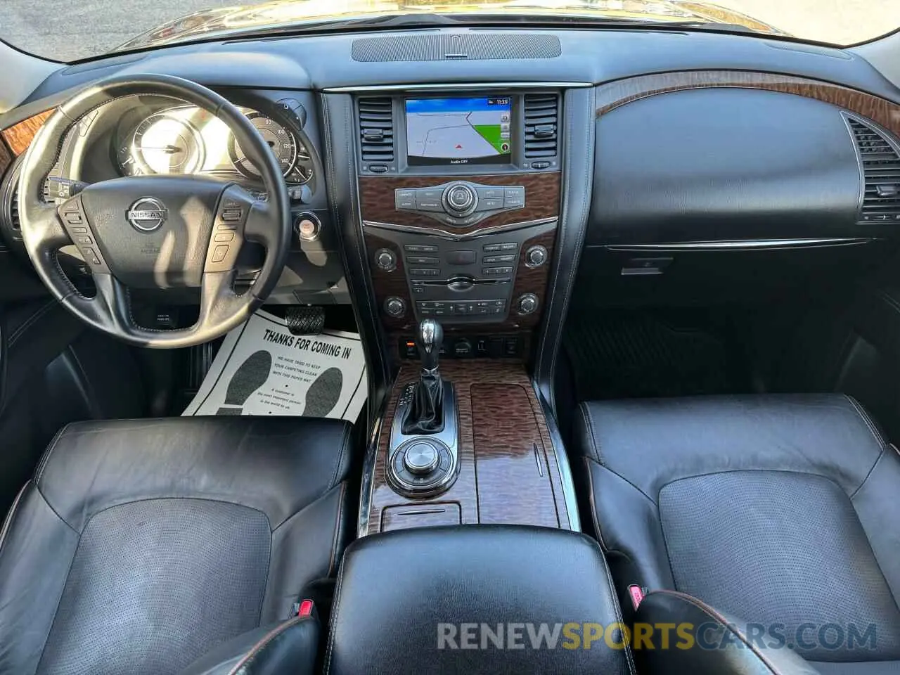 9 Photograph of a damaged car JN8AY2NC8K9588101 NISSAN ARMADA 2019