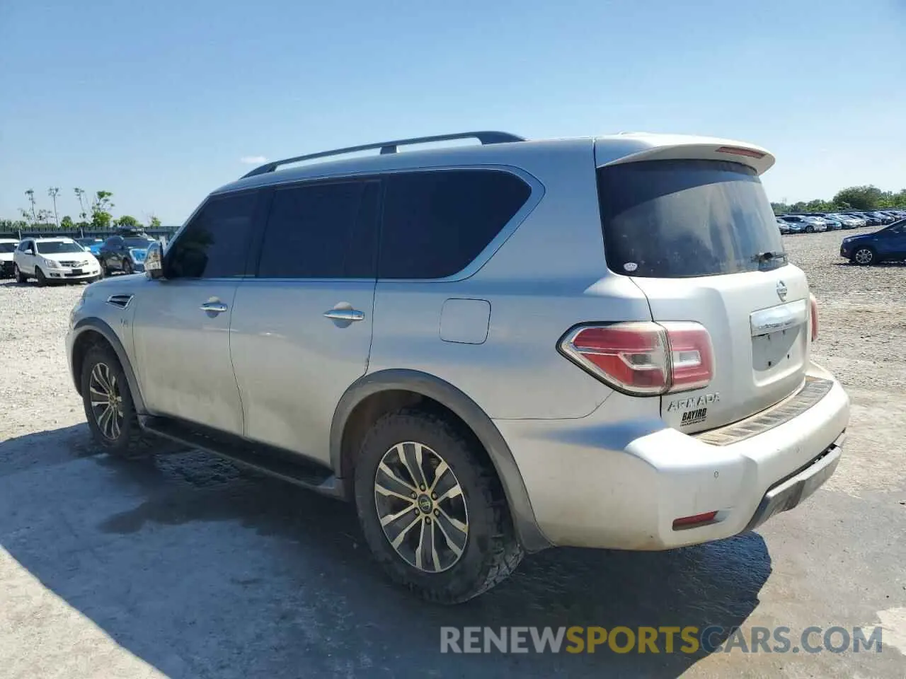 2 Photograph of a damaged car JN8AY2NC8KX509294 NISSAN ARMADA 2019