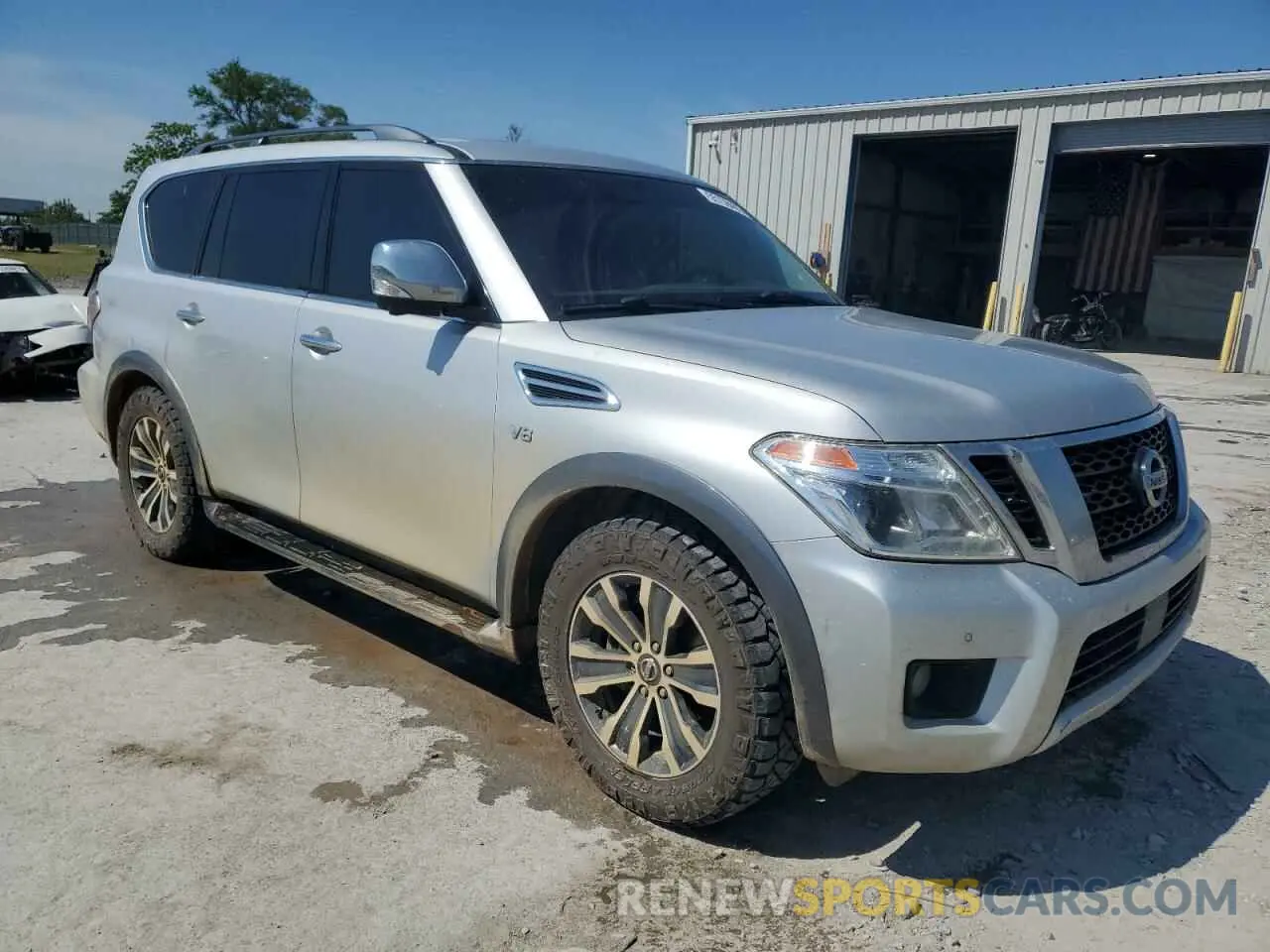 4 Photograph of a damaged car JN8AY2NC8KX509294 NISSAN ARMADA 2019