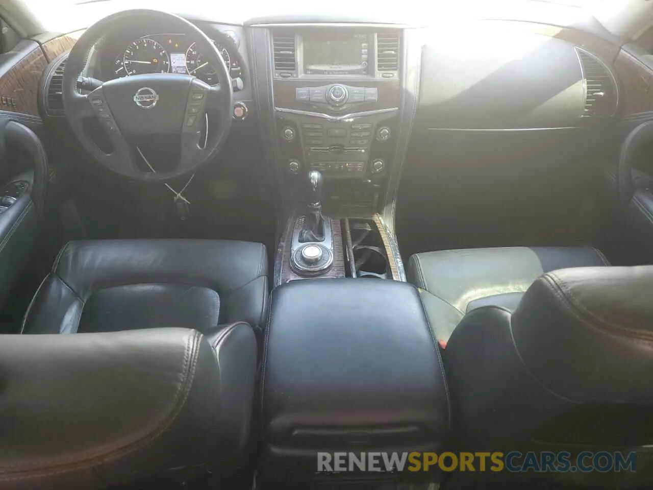 8 Photograph of a damaged car JN8AY2NC8KX509294 NISSAN ARMADA 2019