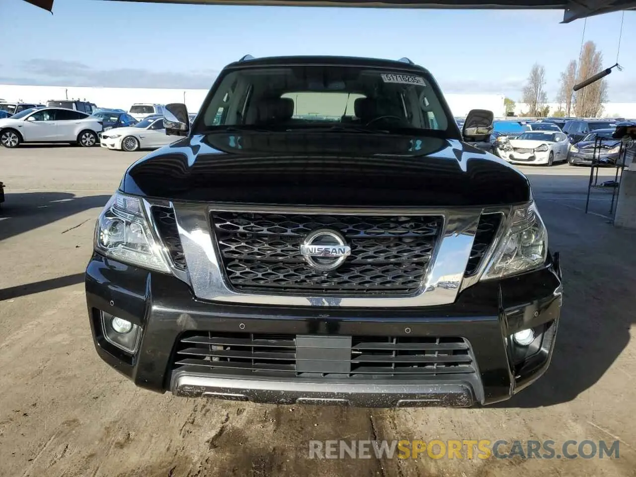 5 Photograph of a damaged car JN8AY2NCXK9587192 NISSAN ARMADA 2019